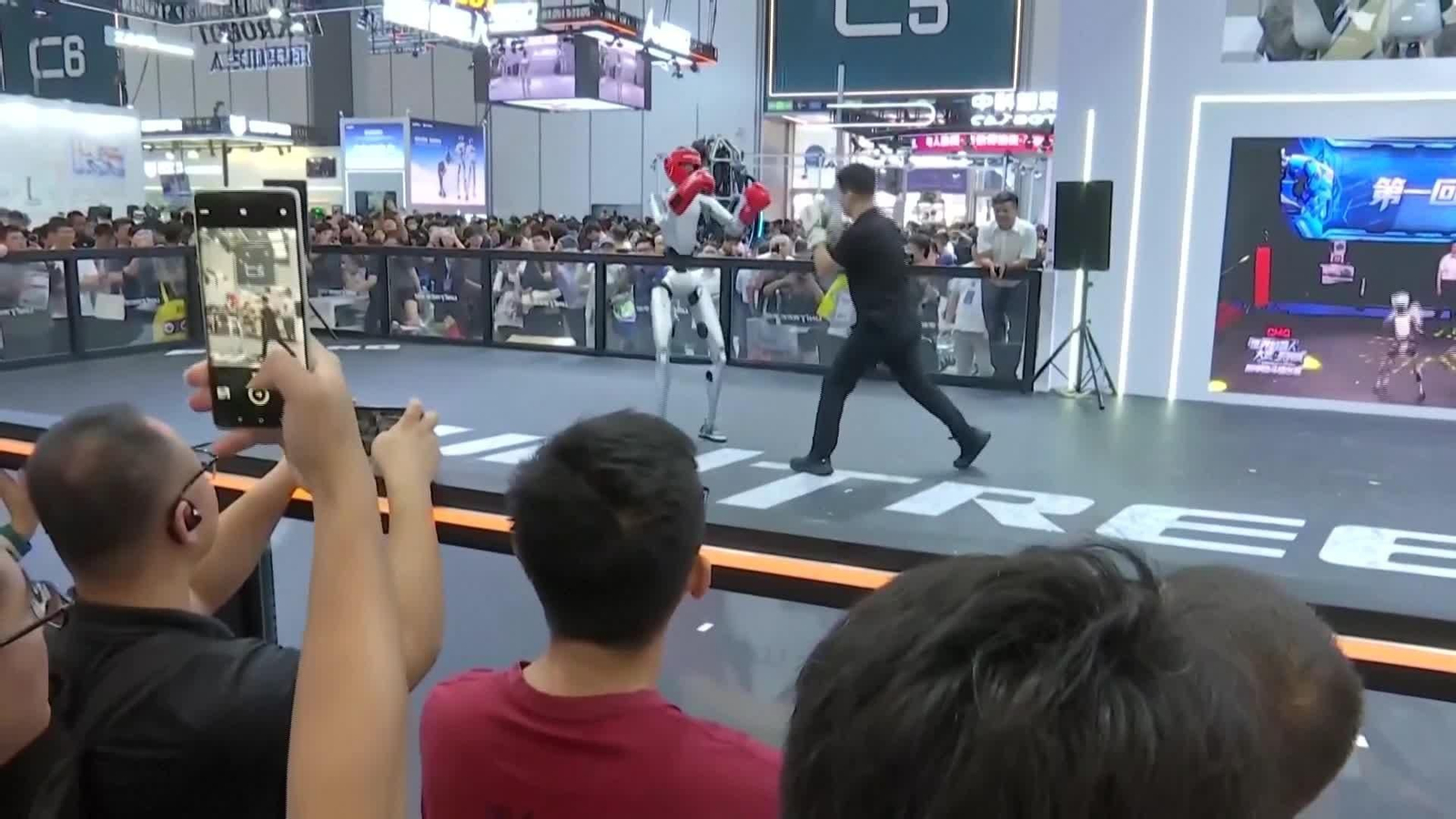J013-CHINA COMBATE BOXEO ROBOT
