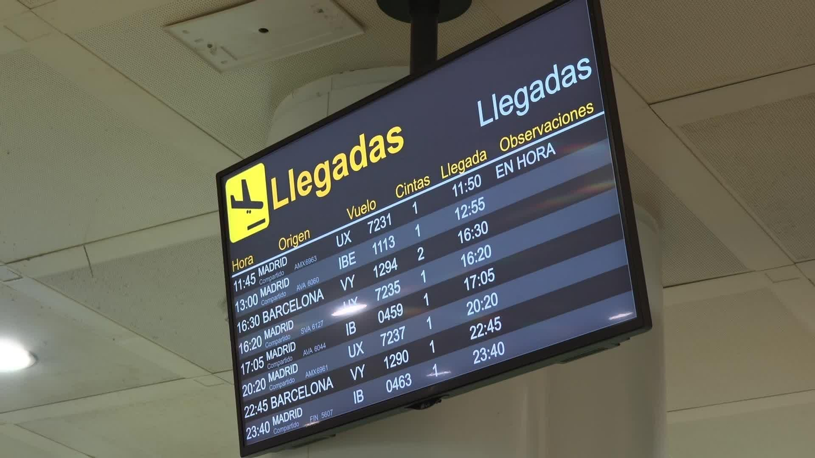 V032-A CORUÑA HUELGA CONTROLADORES AEREOS