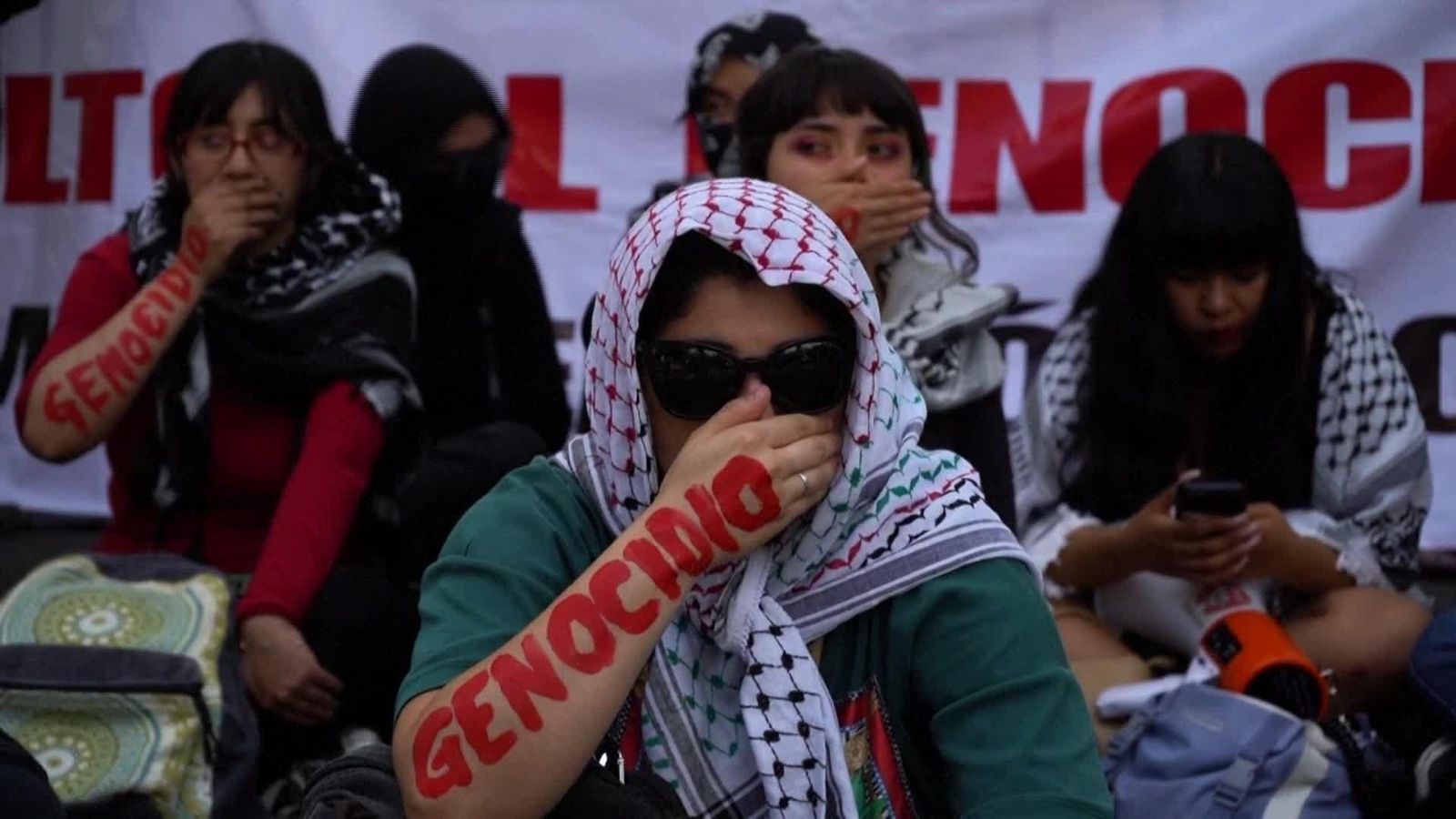 S004-MEXICO PROTESTA ESTUDIANTES APOYO FLOTILLA