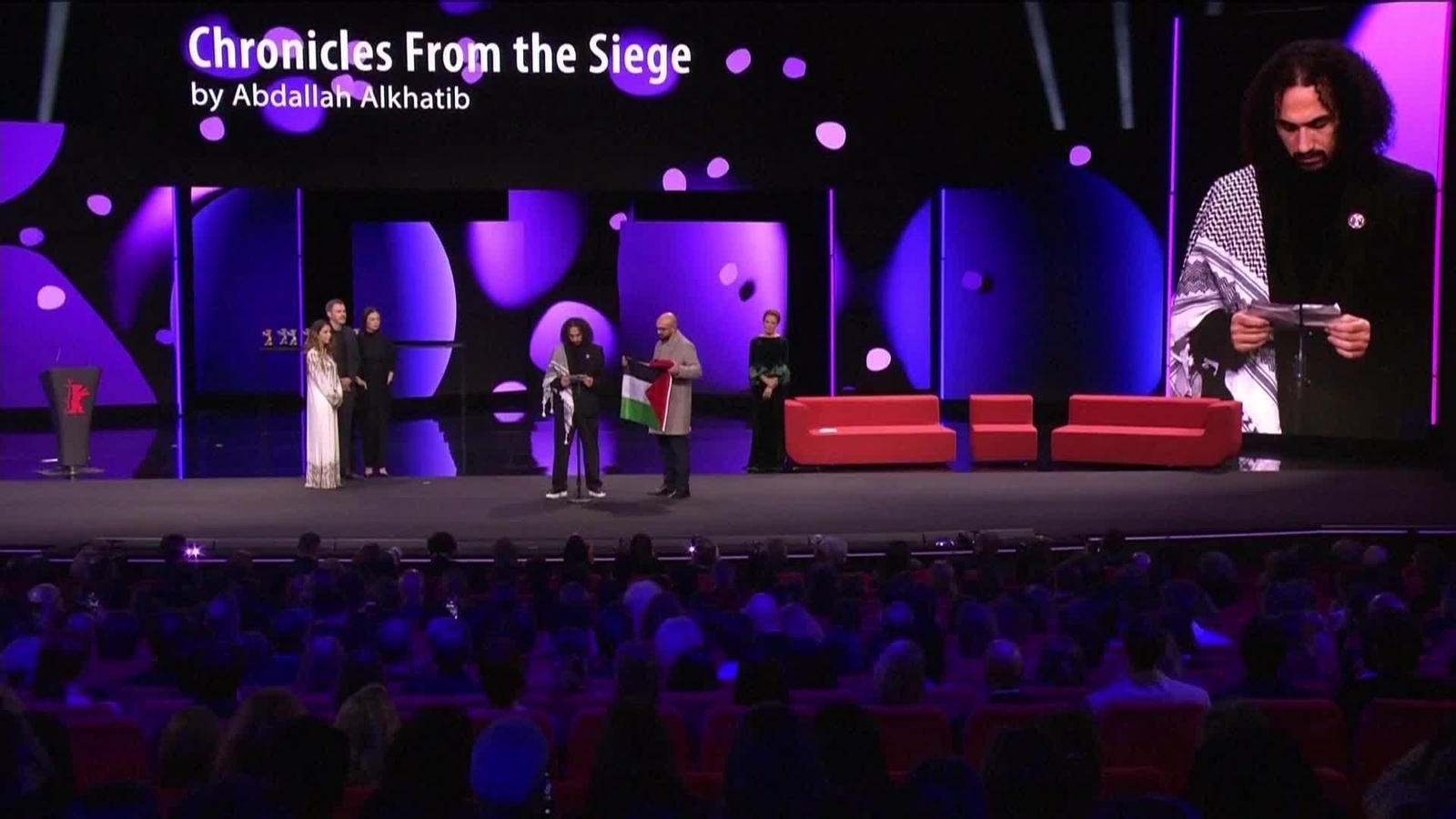 D009-ALEMANIA CINEASTA PALESTINO FESTIVAL BERLIN