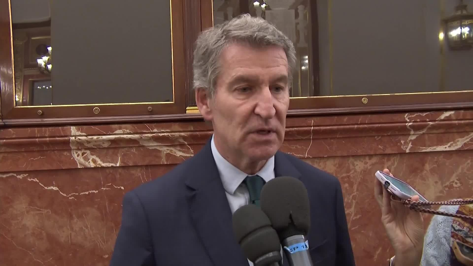 va feijoo sobre jefe policia