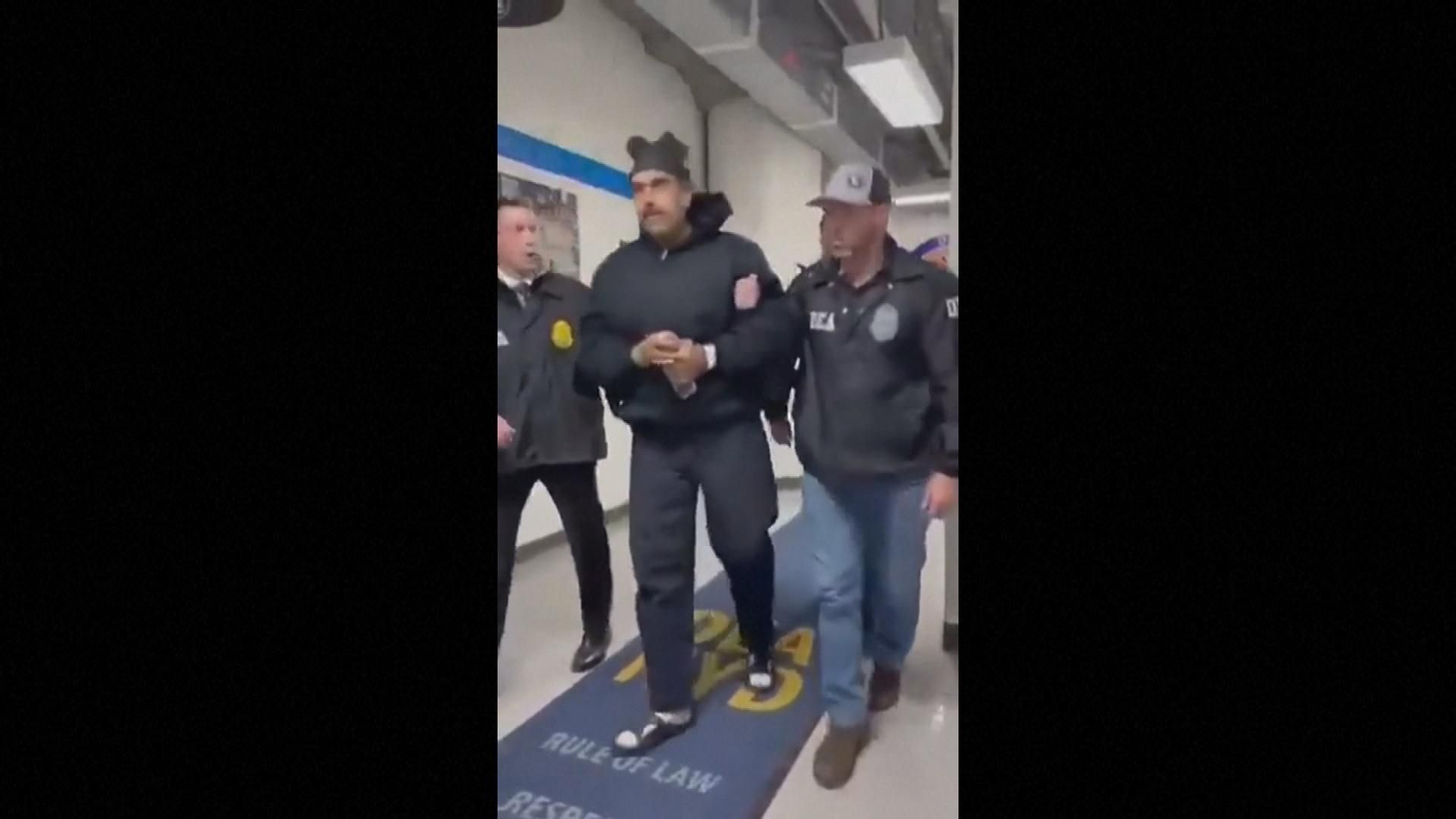 Las primeras palabras de Maduro tras su arresto