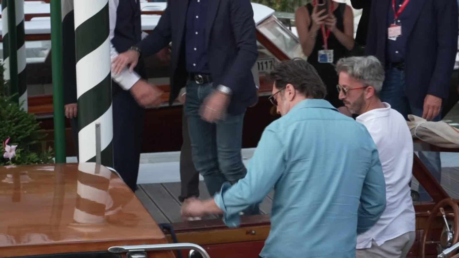 M014-ITALIA BARDEM Y PENELOPE EN FESTIVAL VENECIA