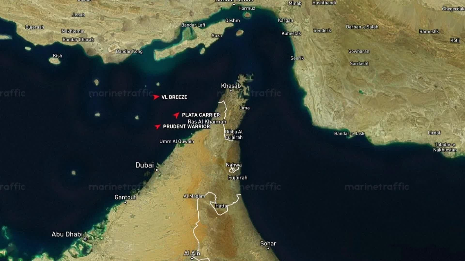 X069-OMAN DESIGNACION NUEVAS RUTAS CRUZAR ESTRECHO ORMUZ