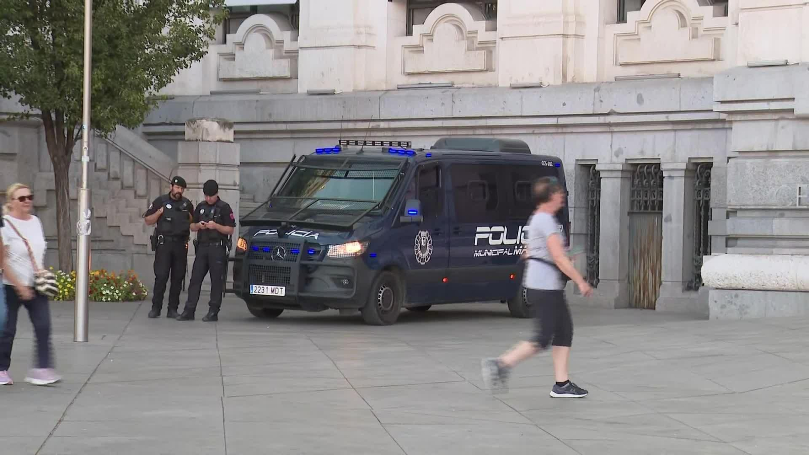D028-MADRID SEGURIDAD VUELTA CICLISTA