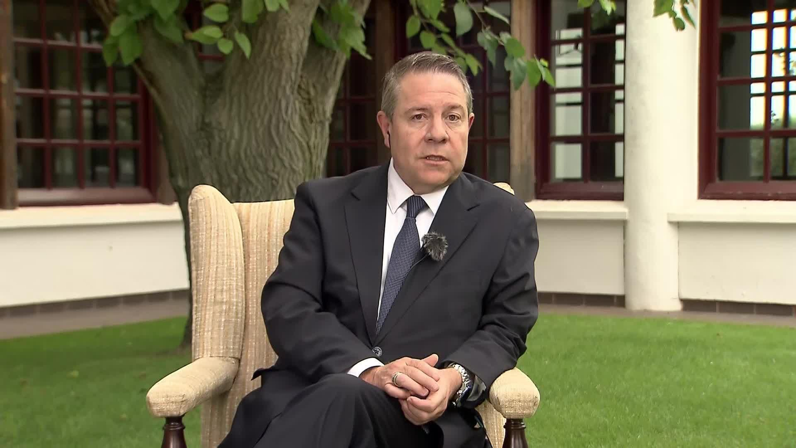 J018-MADRID ENTREVISTA GARCIA PAGE MEDIASET