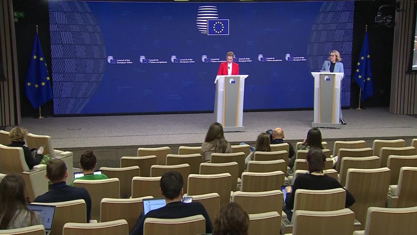 X059-BELGICA KALLAS SOBRE UCRANIA