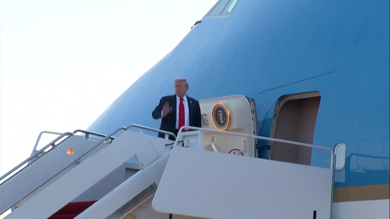 va salida trump a cumbre