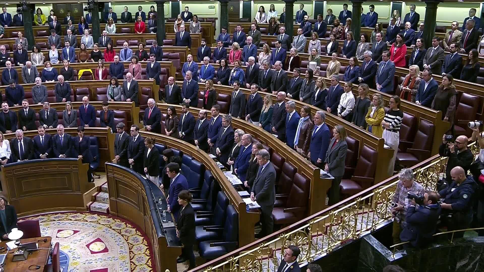 va minuto silencio congreso va minuto silencio congreso