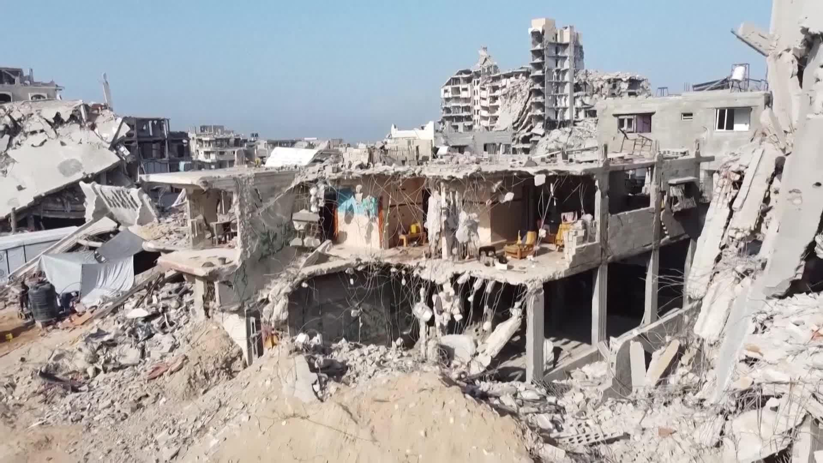 va drones gaza destruida