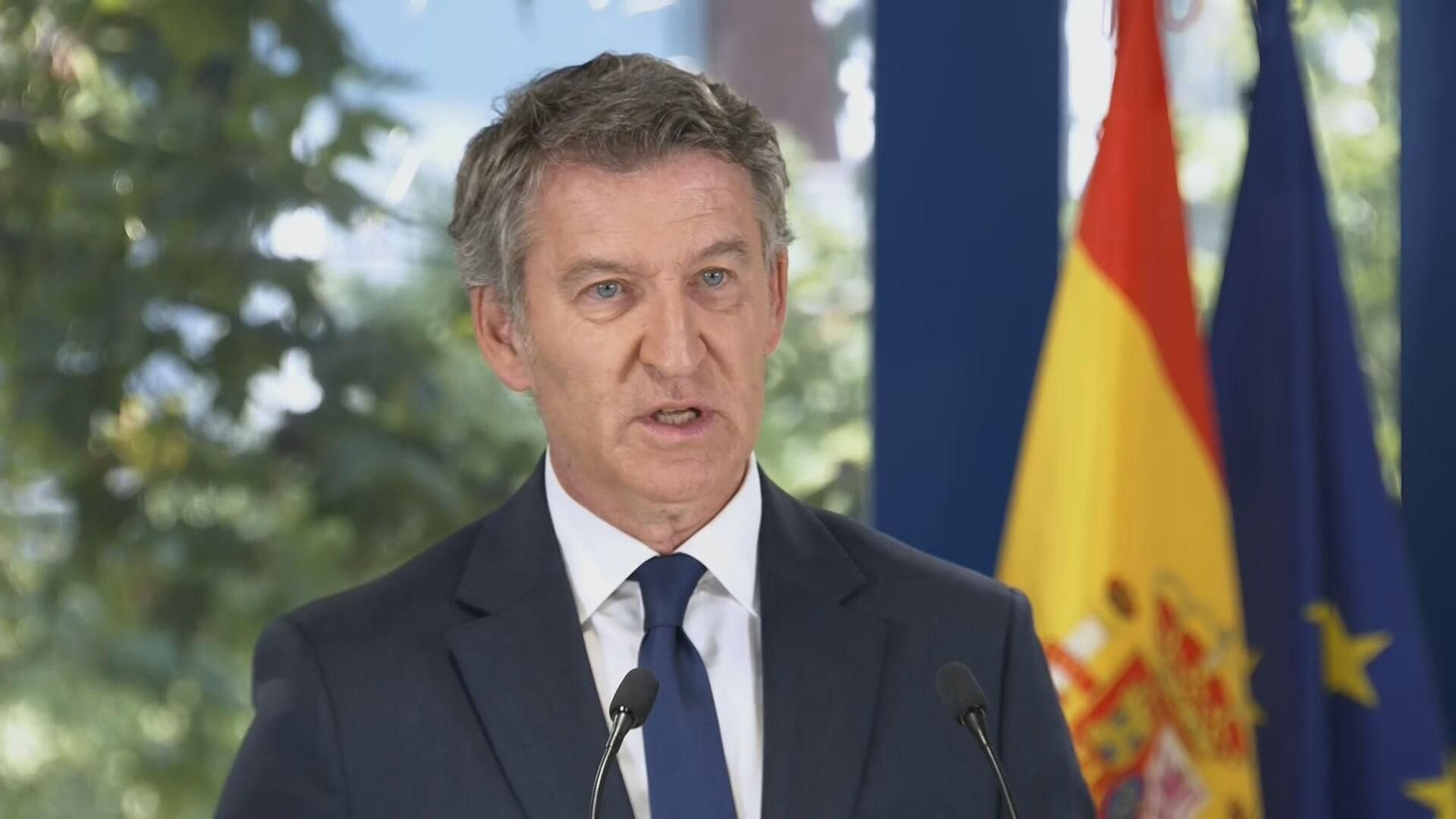 Feijóo hace balance del curso político