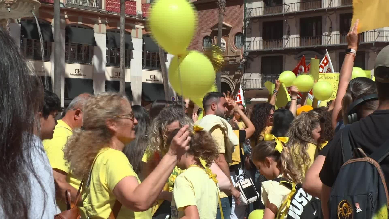 S027-MALAGA MANIFESTACION EDUCACION INFANTIL