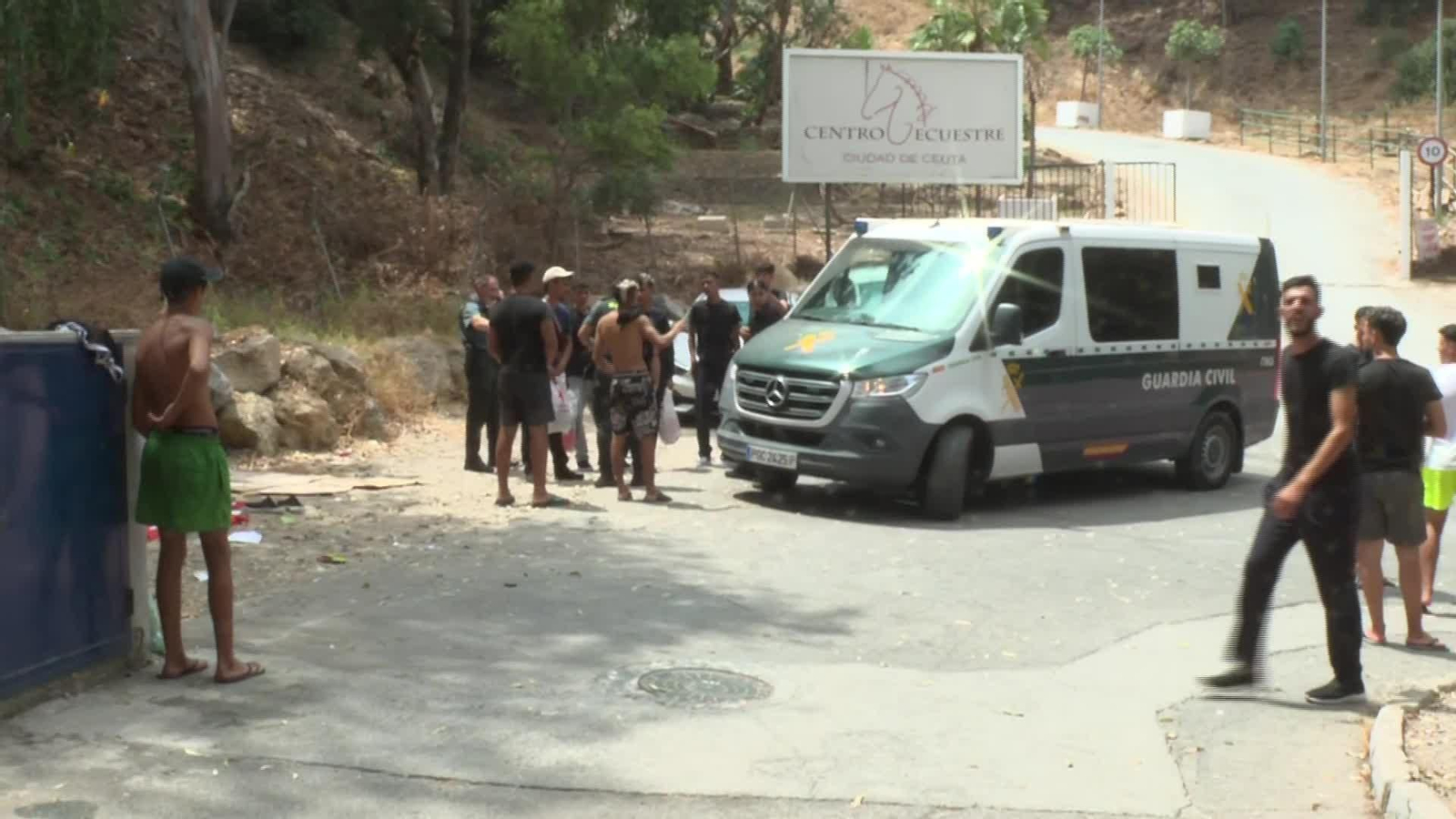 X029-CEUTA CRISIS MIGRATORIA