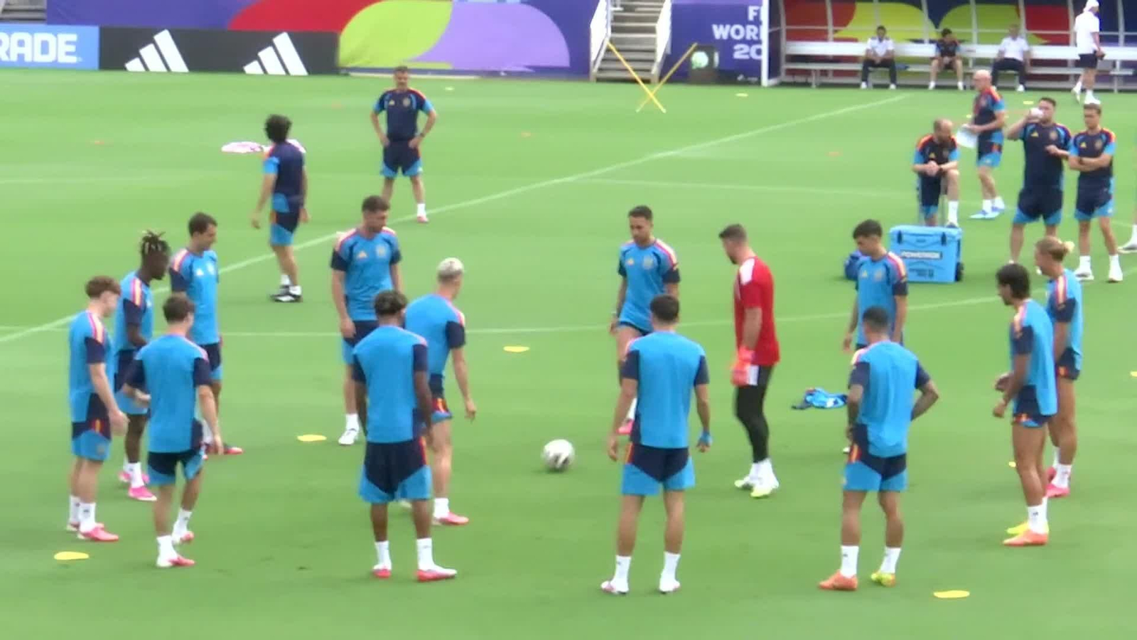 va entreno seleccion