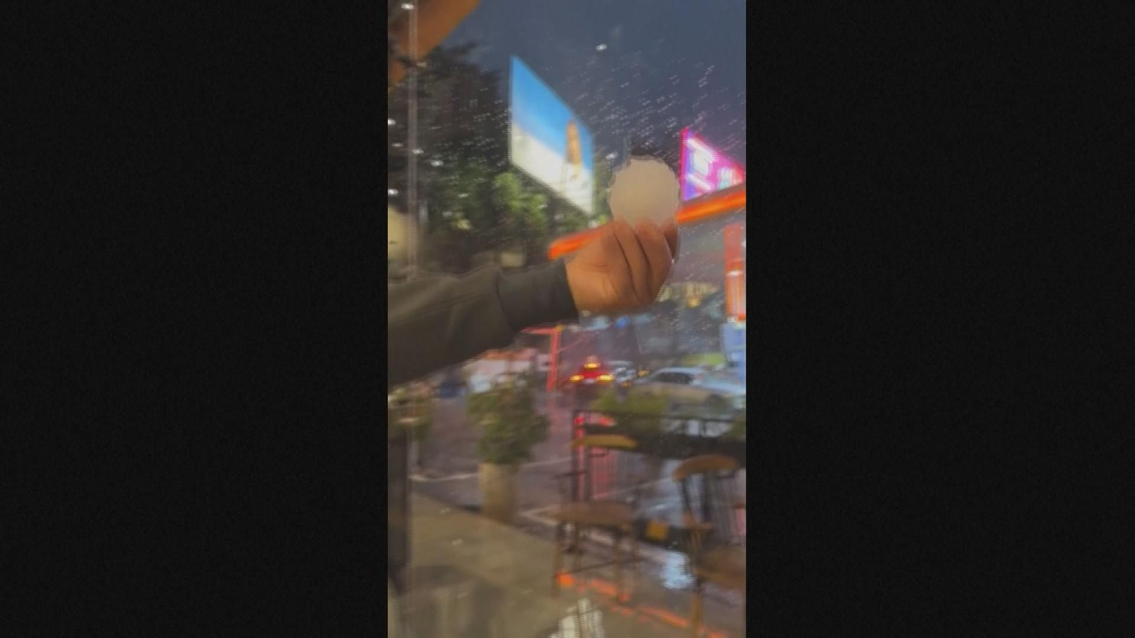 Granizada en Paraguay