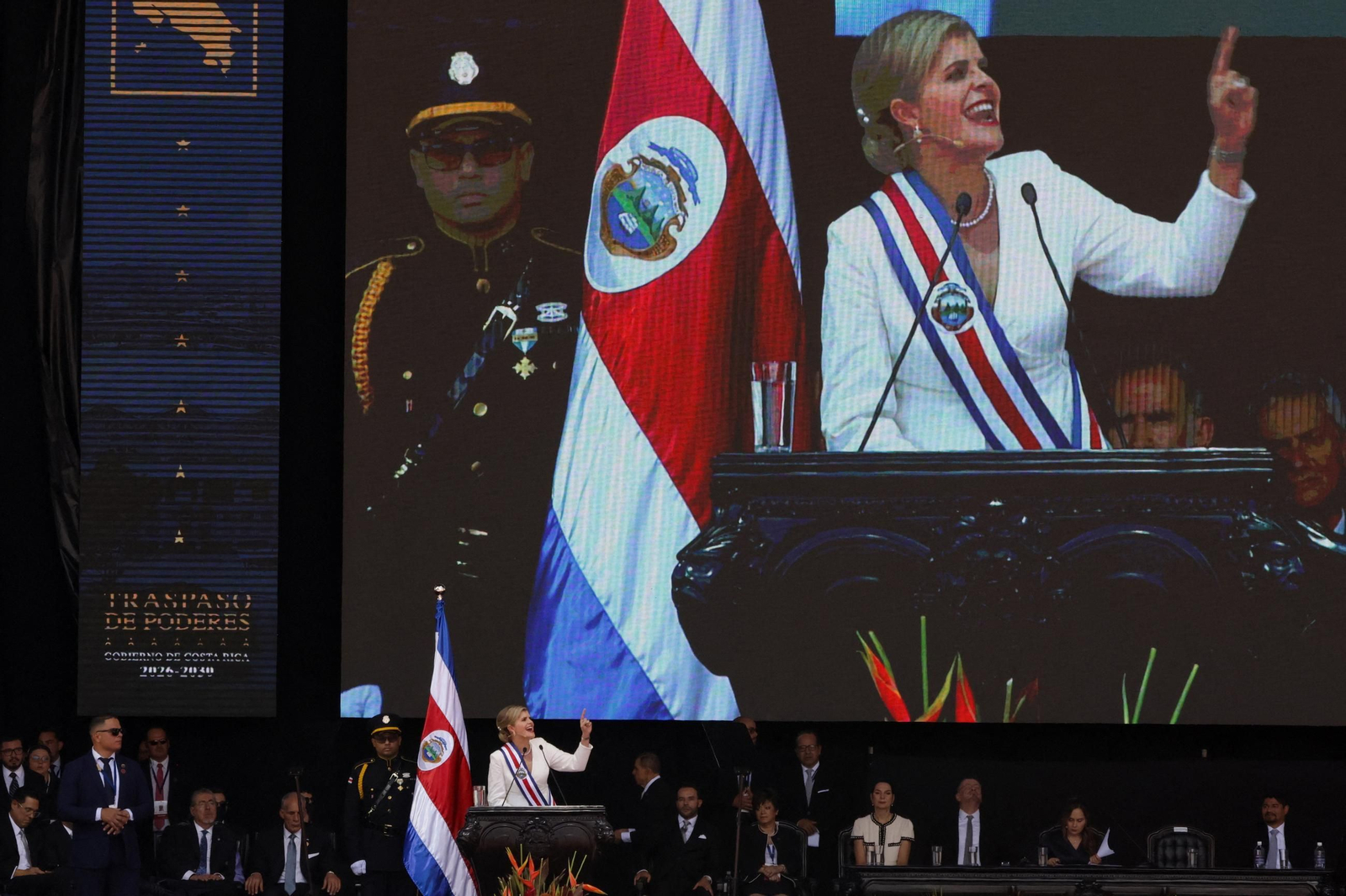 Laura Fernández, presidenta de Costa Rica