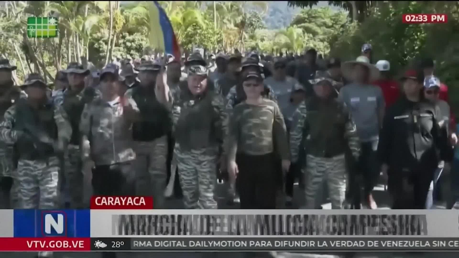 S005-VENEZUELA JURAMENTO MILICIA CAMPESINA