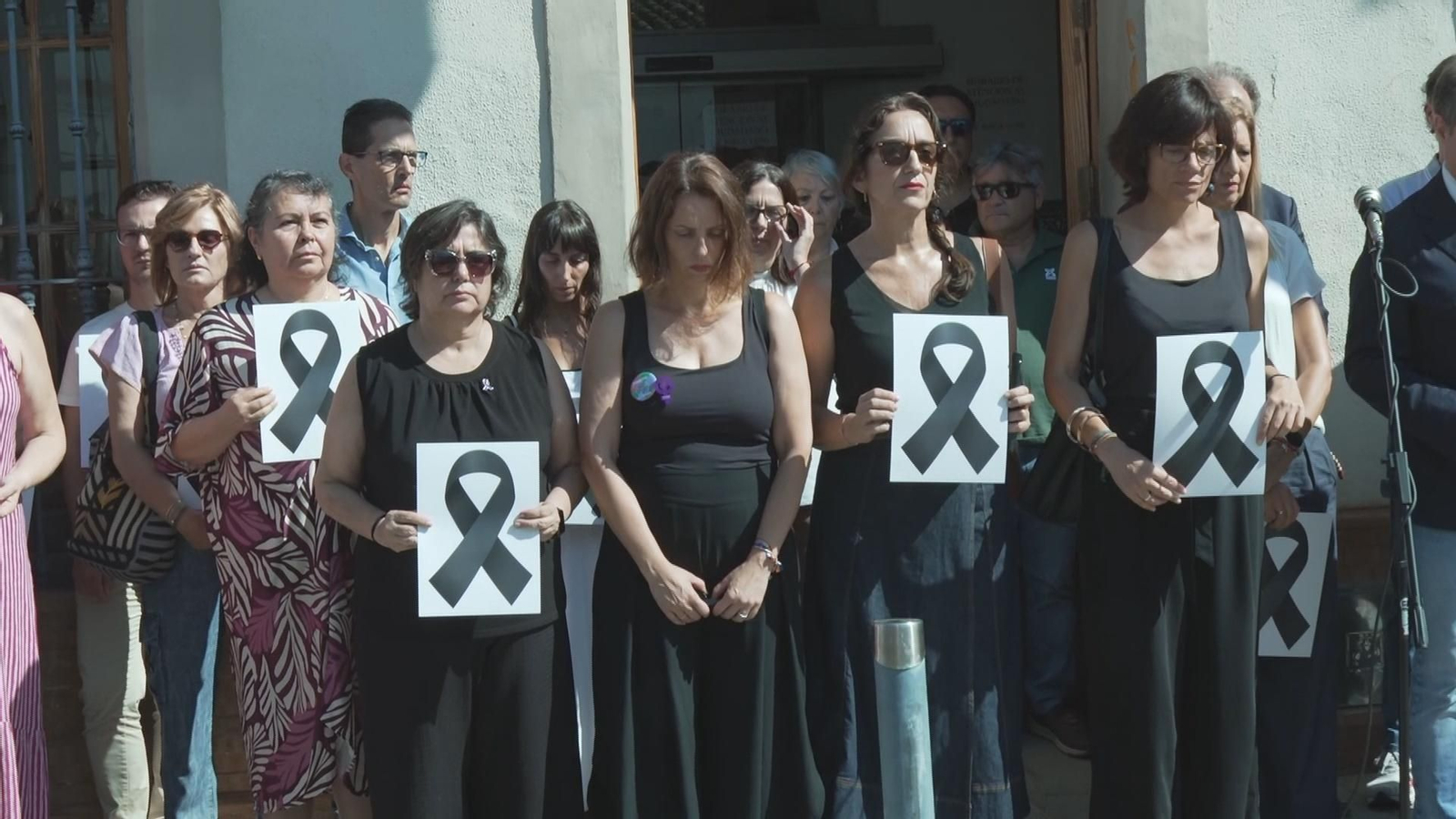 Minuto de silencio en Mairena del Aljarafe
