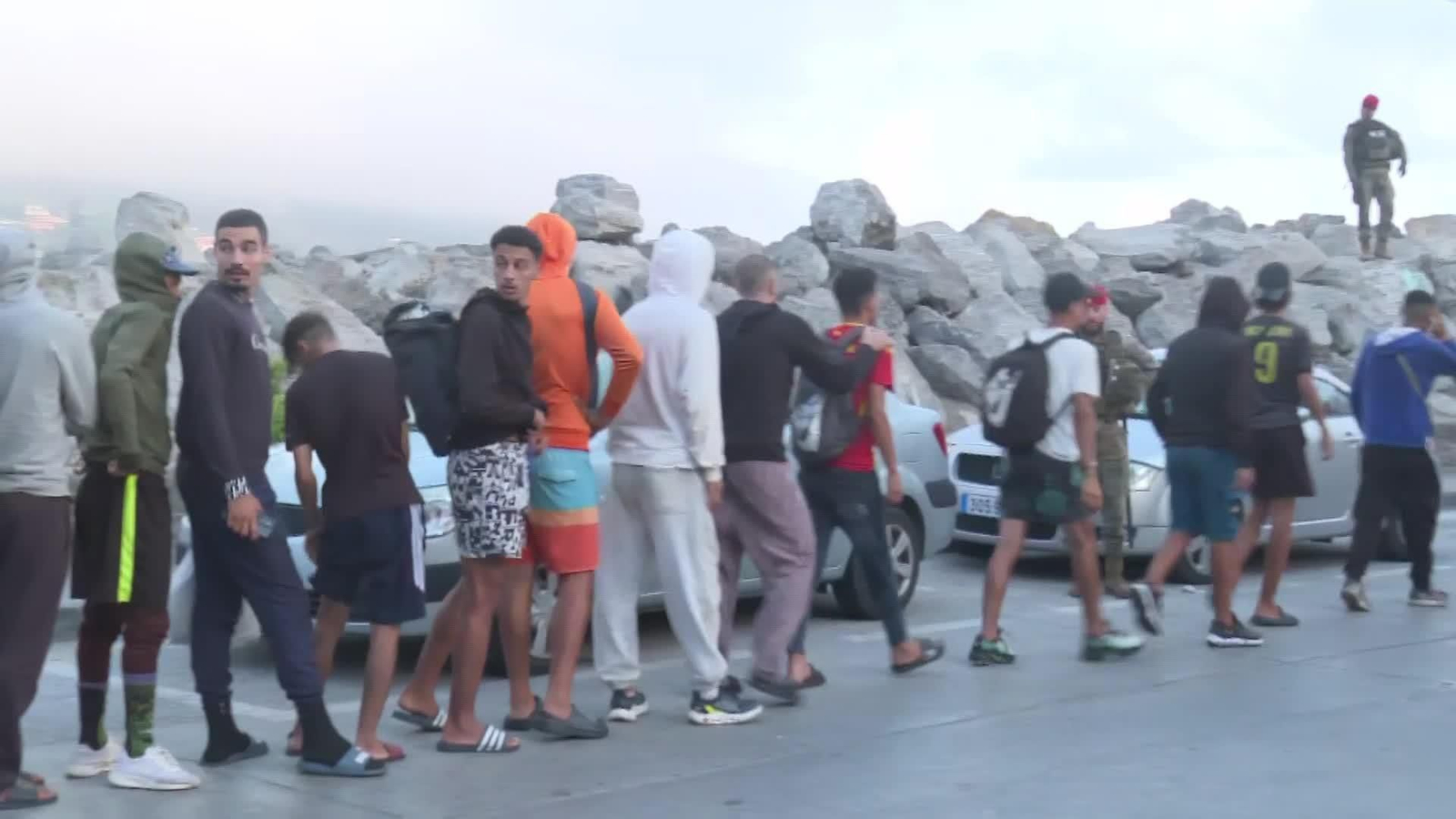 va traslado migrantes al puerto