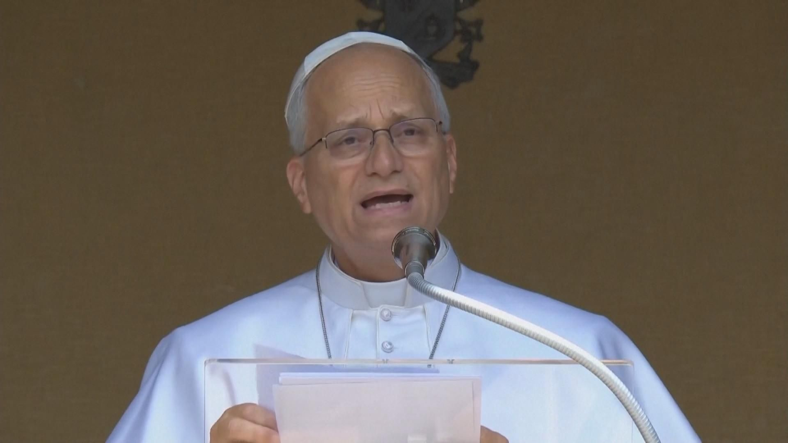 El papa León XIV