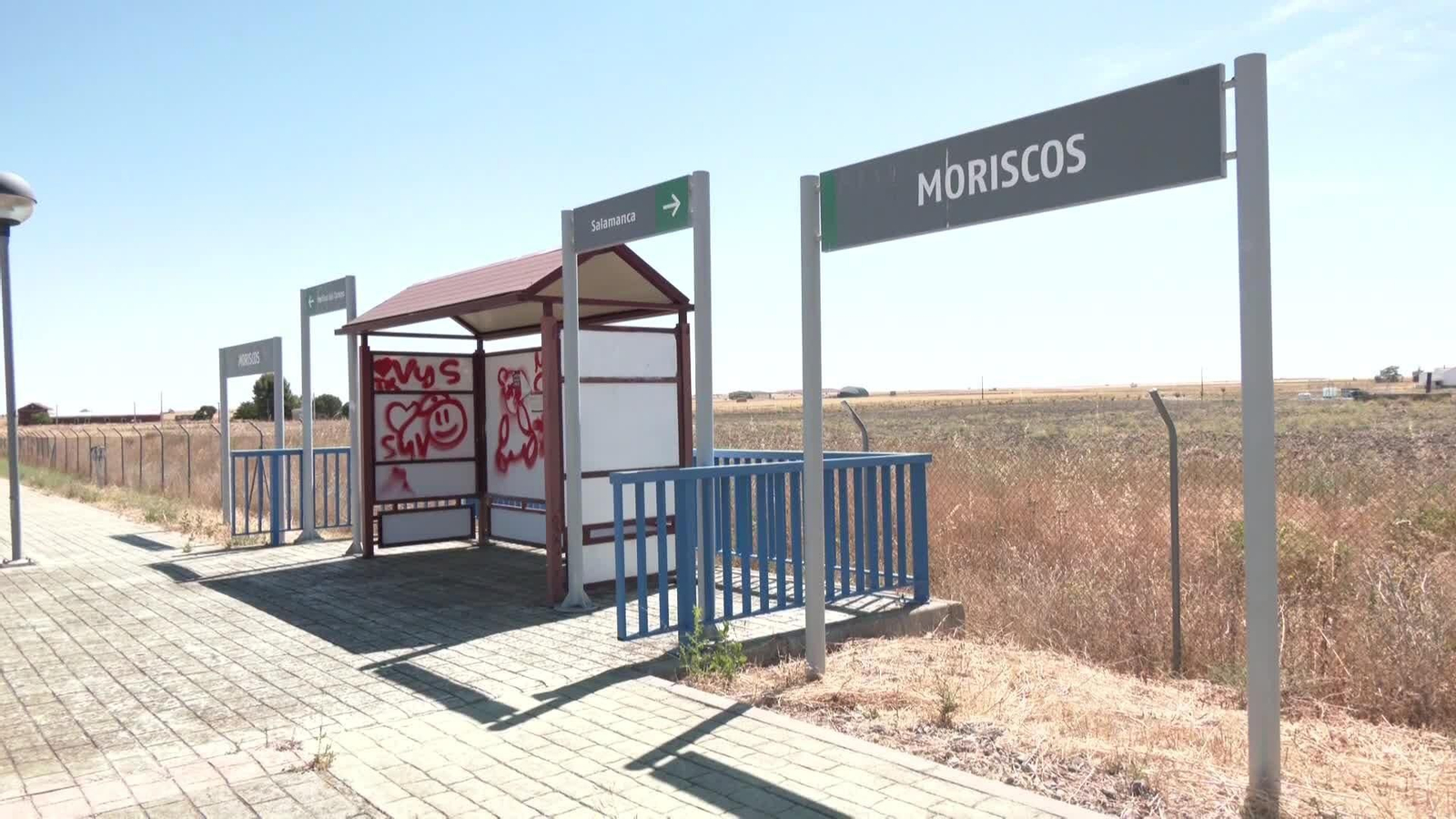 Una pareja muere tras ser arrollada por un tren en Moriscos, Salamanca