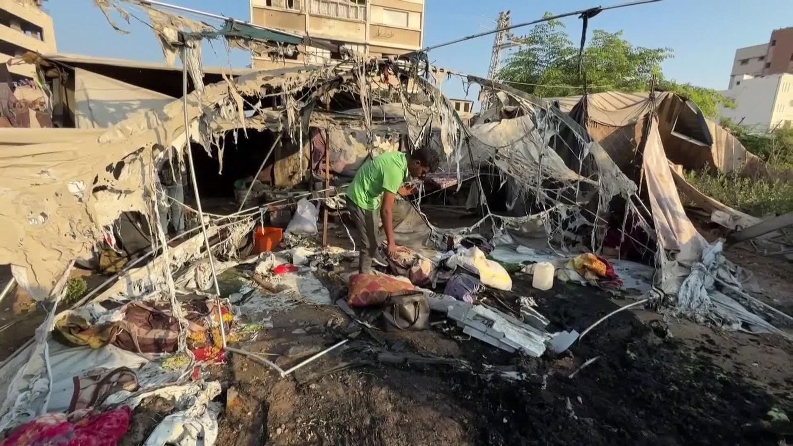 V008-GAZA ÚLTIMOS ATAQUES EN LA ZONA