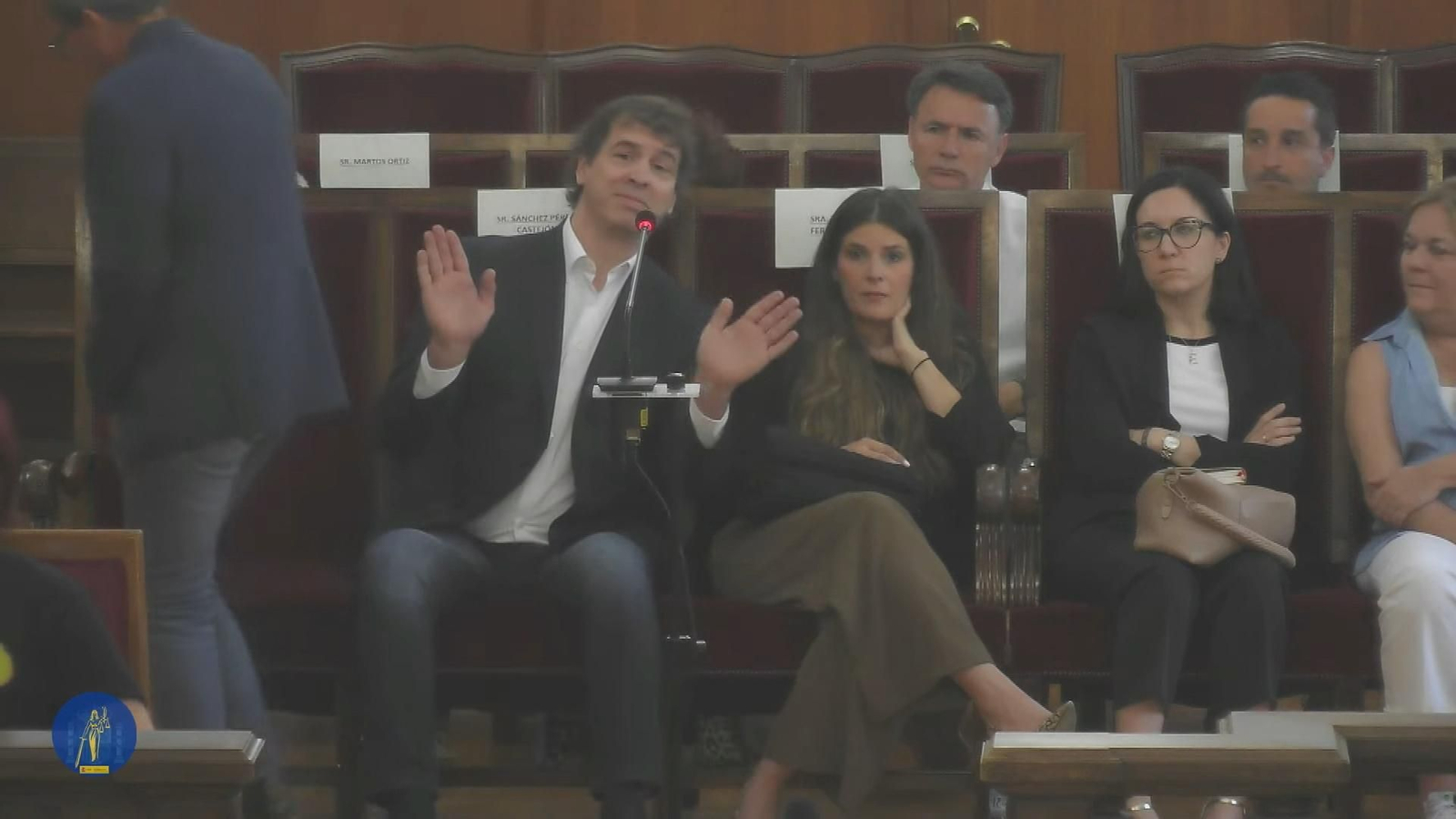David Sánchez en el juicio
