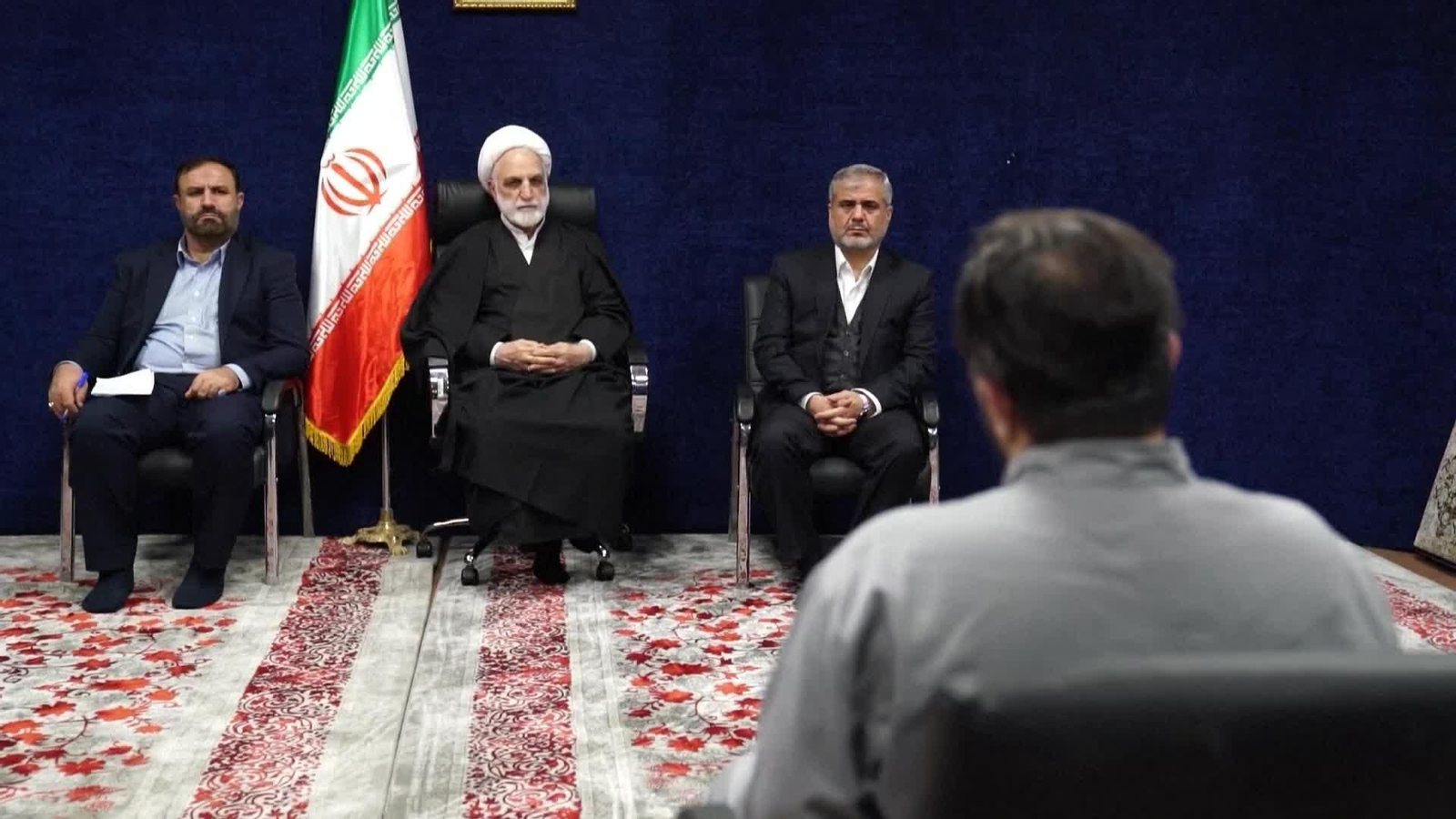 X067-IRAN ENTREVISTA PRESIDENTE TRIBUNAL DE JUSTICIA