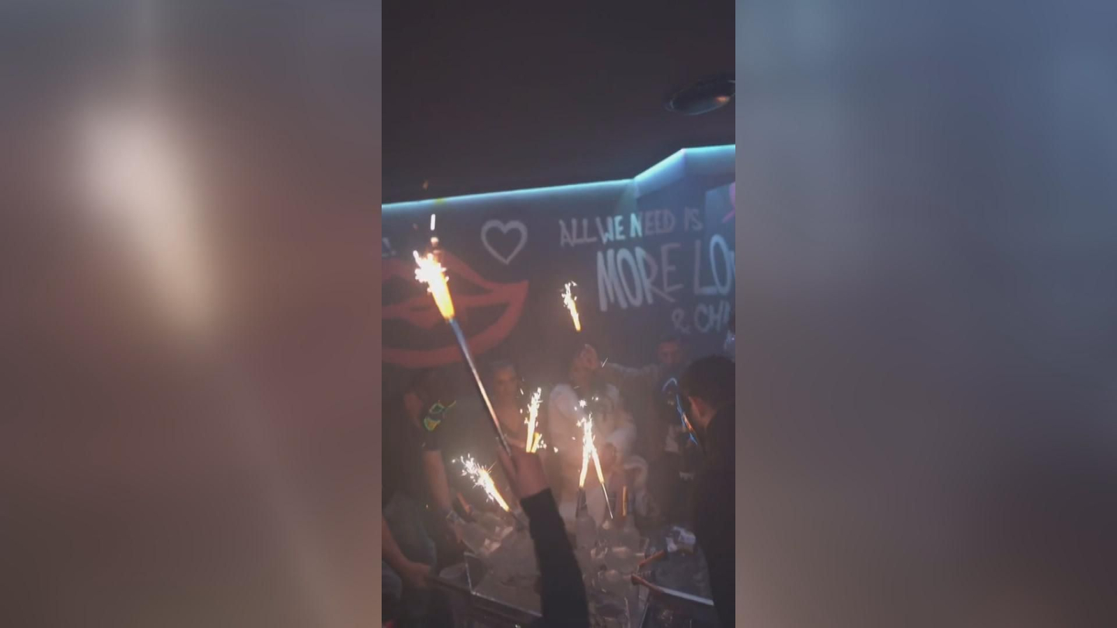 Bengalas en botellas