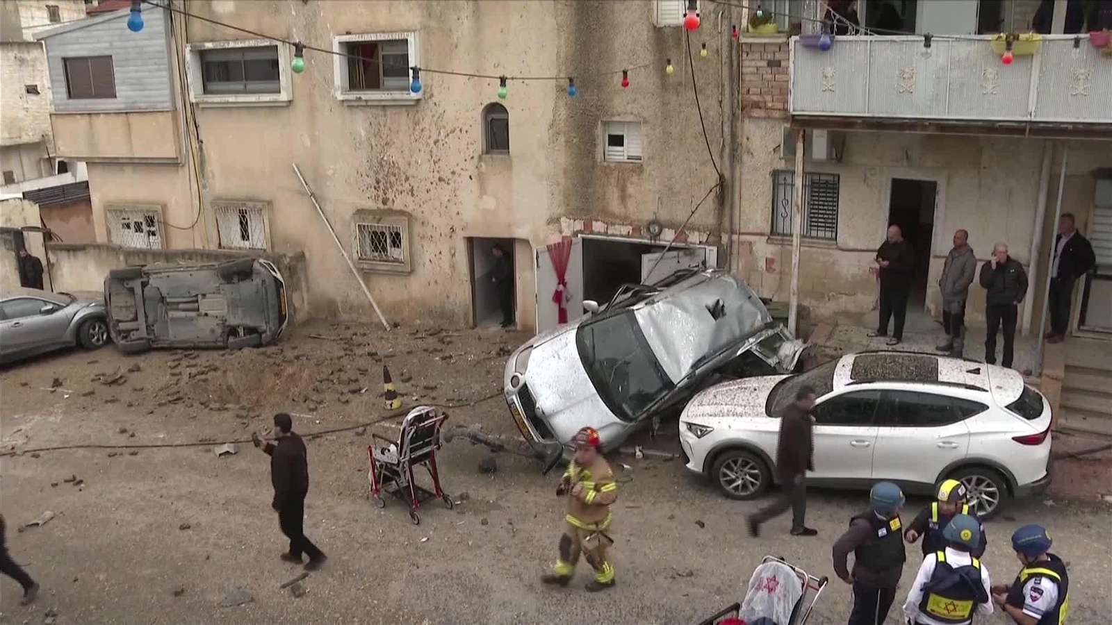 J005-ISRAEL HERIDOS CAÍDA PROYECTIL