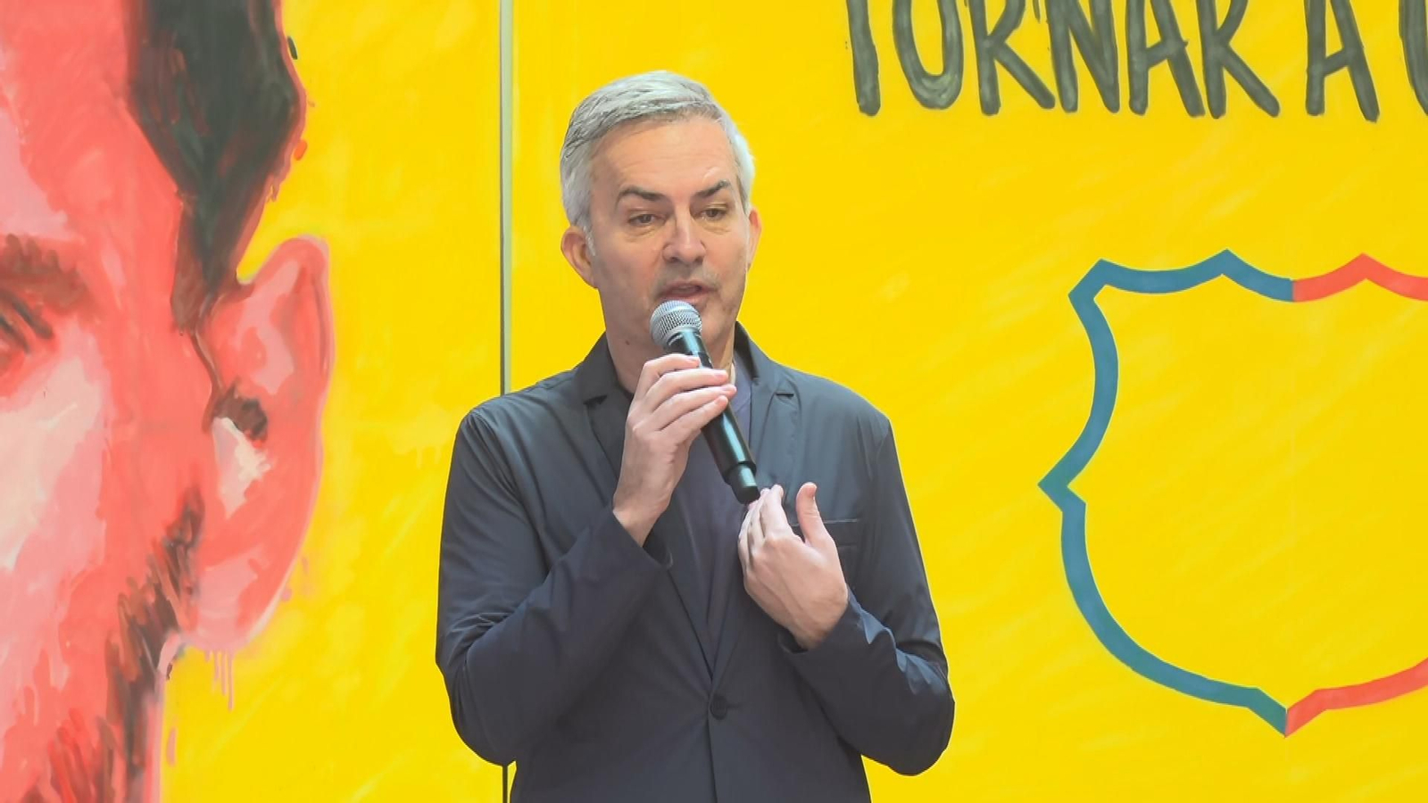 El candidato a presidir el FC Barcelona, Víctor Font