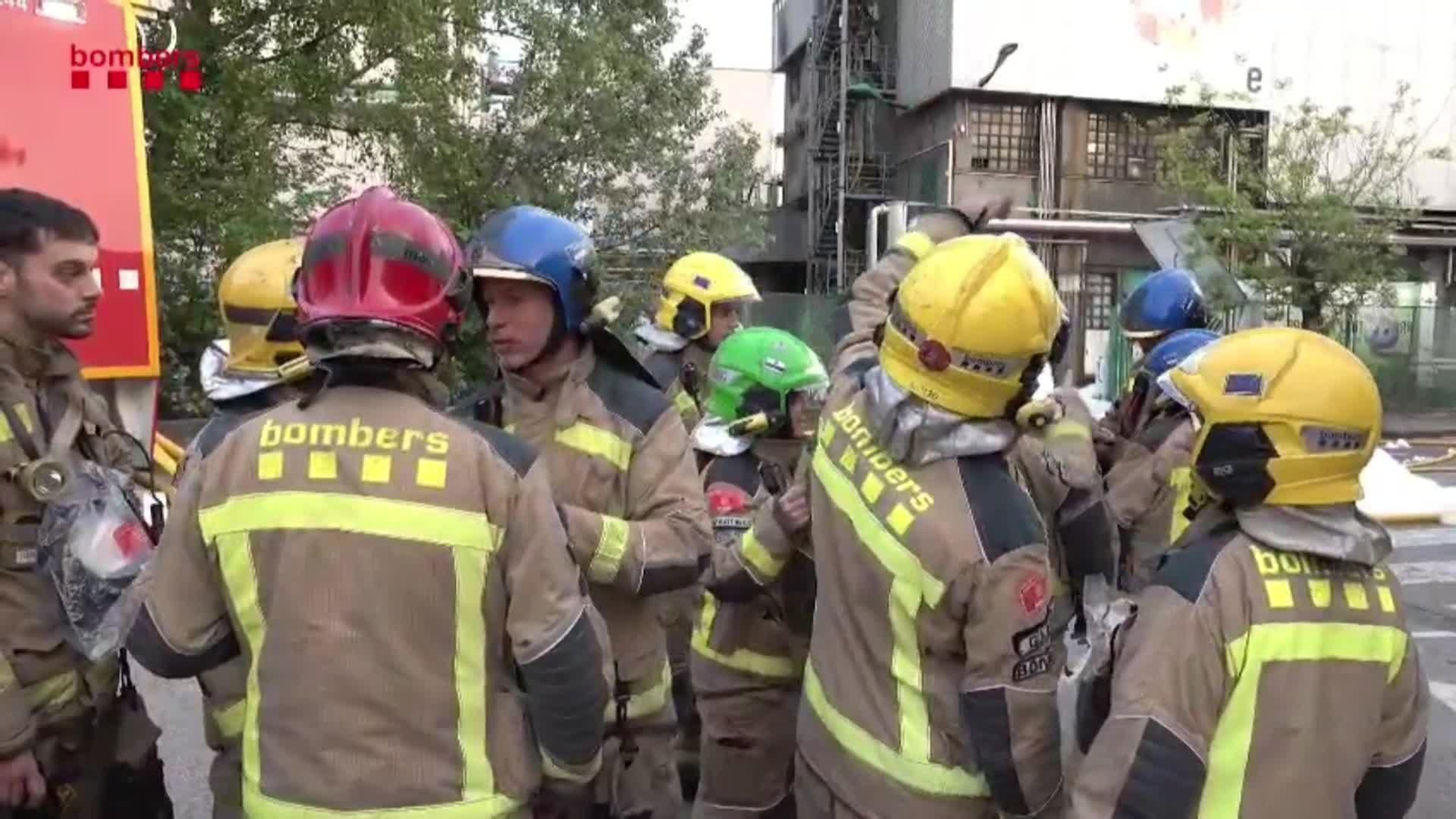 va incendio bomberos bcn
