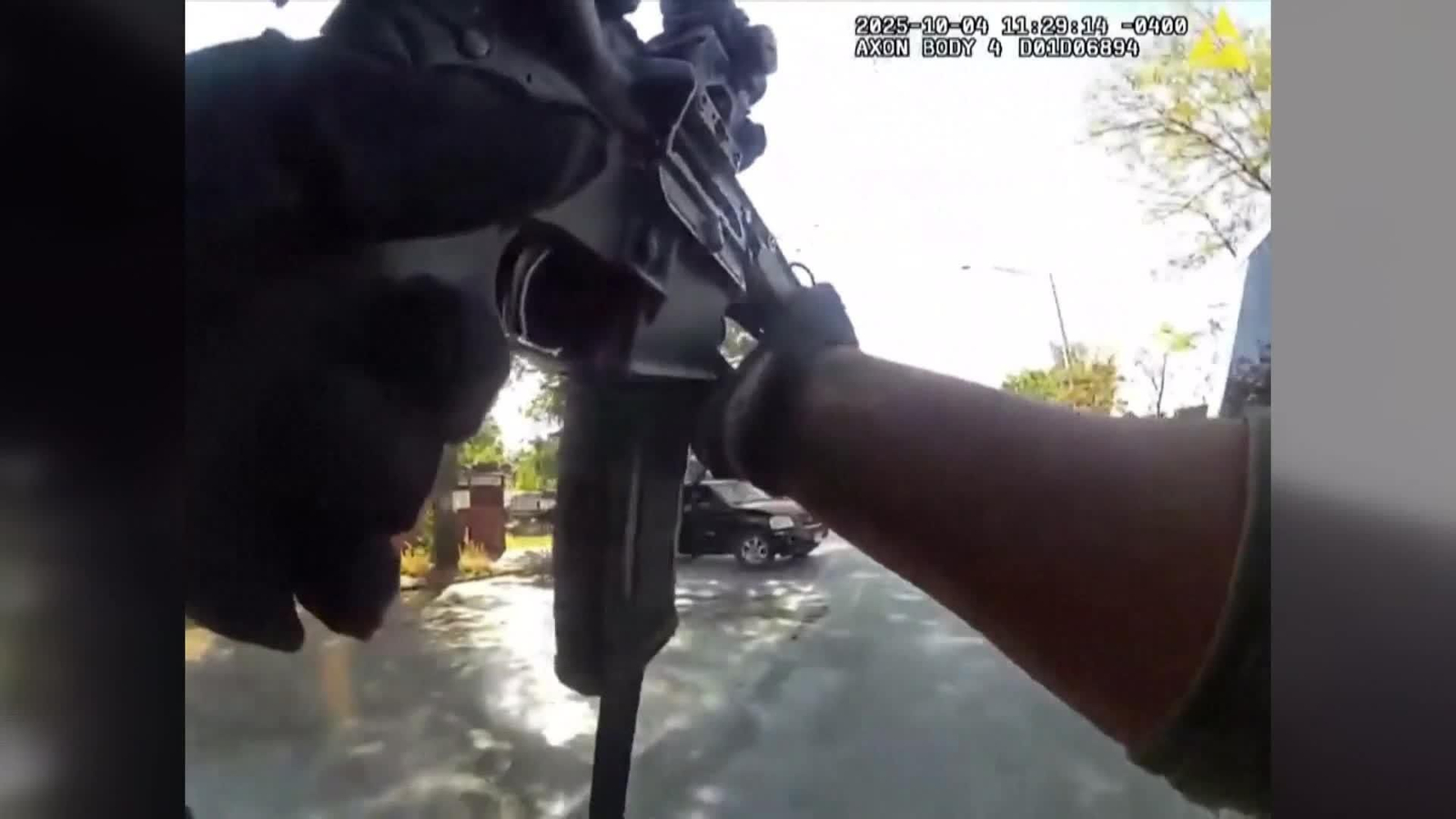 va video disparos agente ice