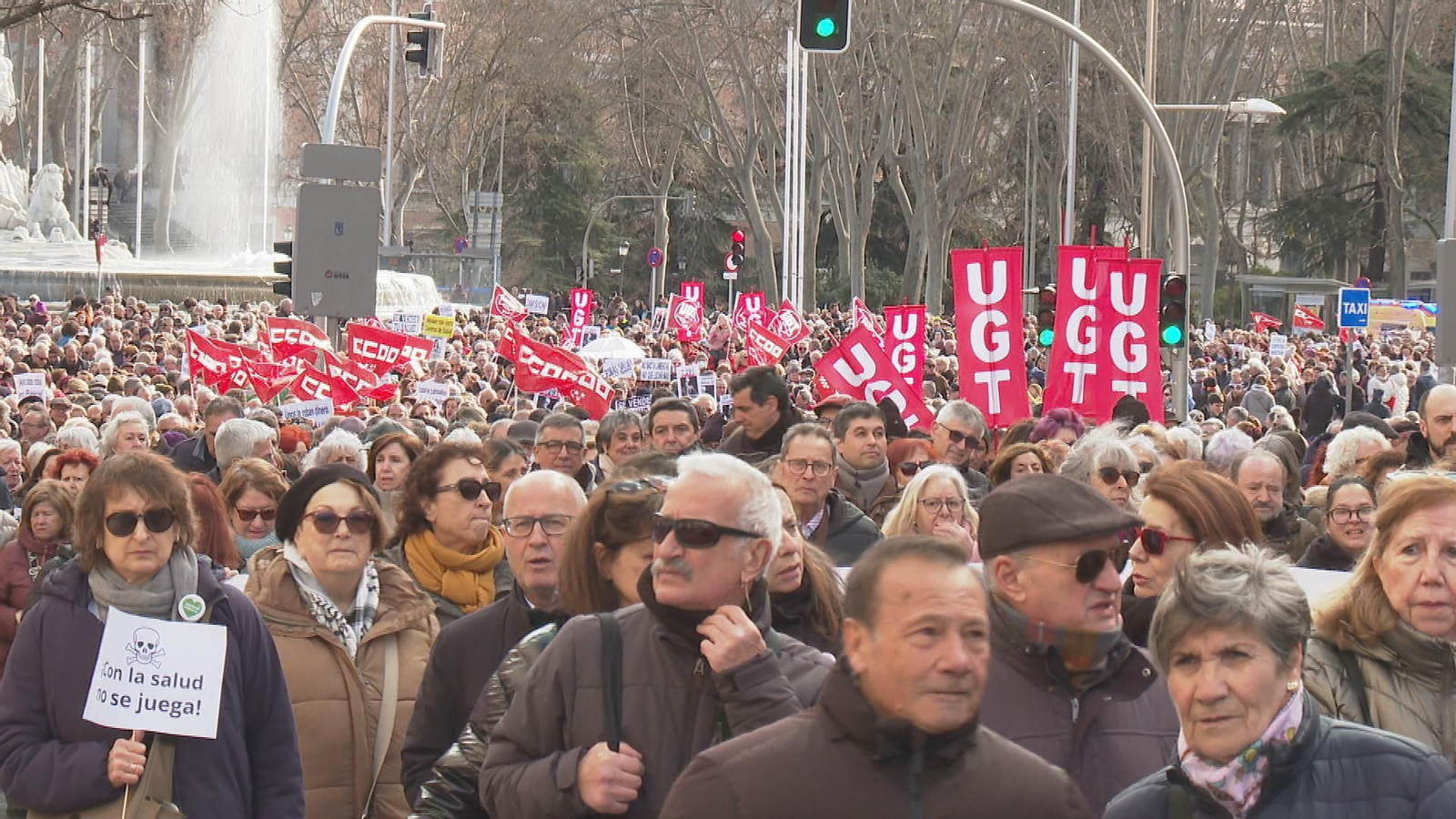 sanidad publica mani