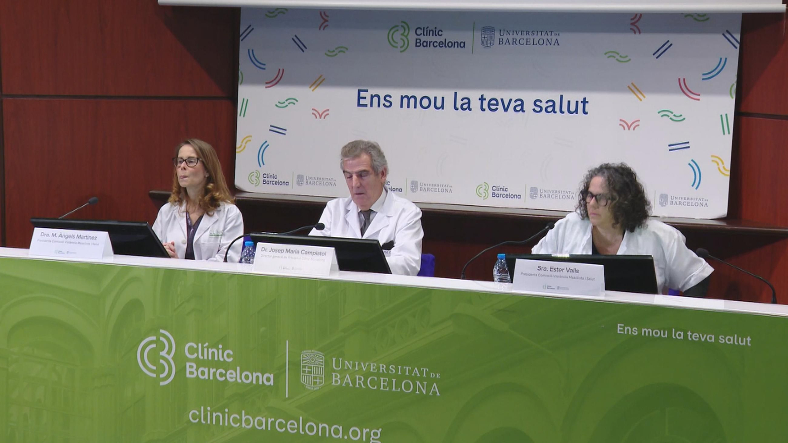 Equipo médico hospital Clínic