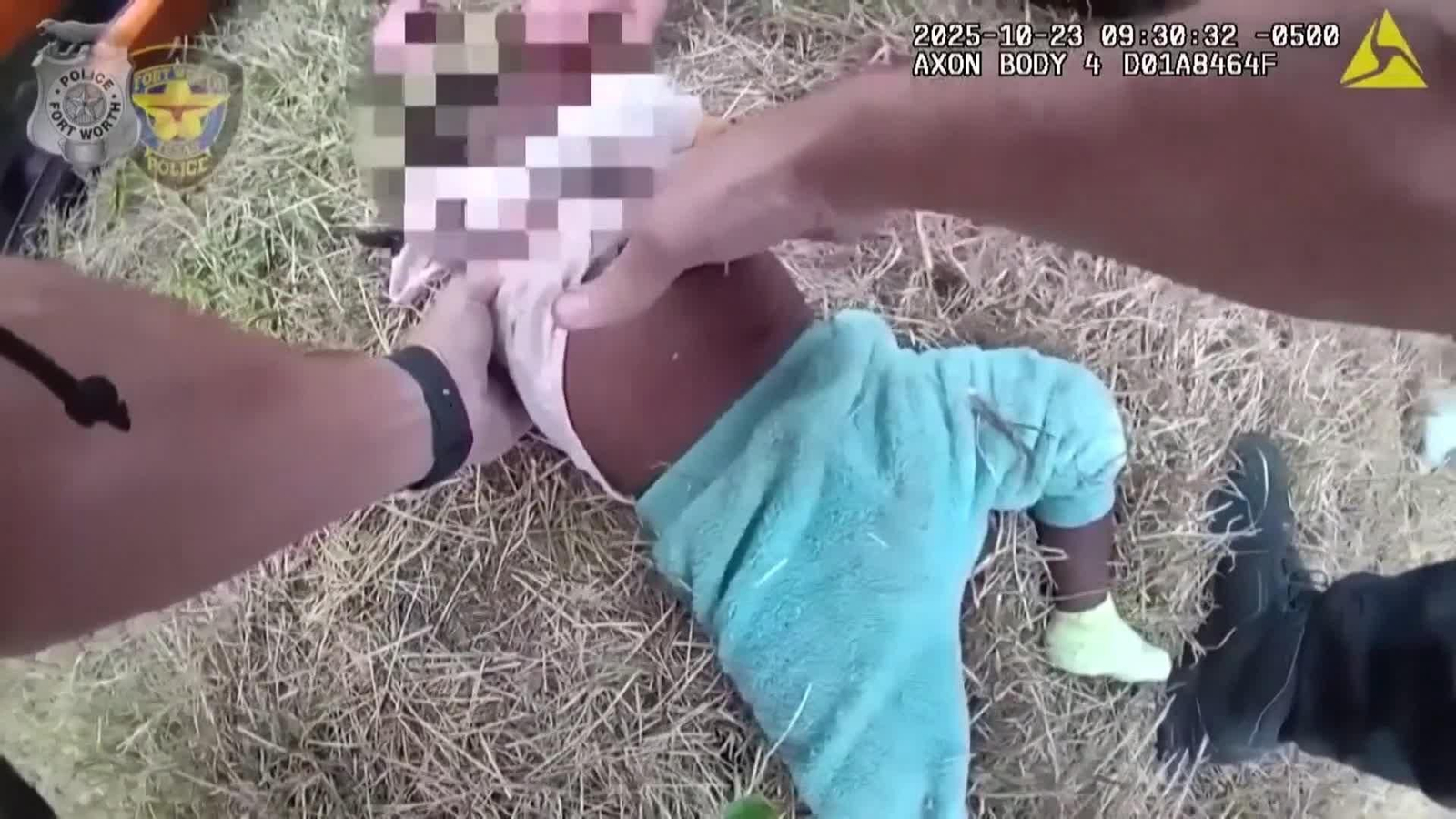 va policia reanima bebe tras accidente