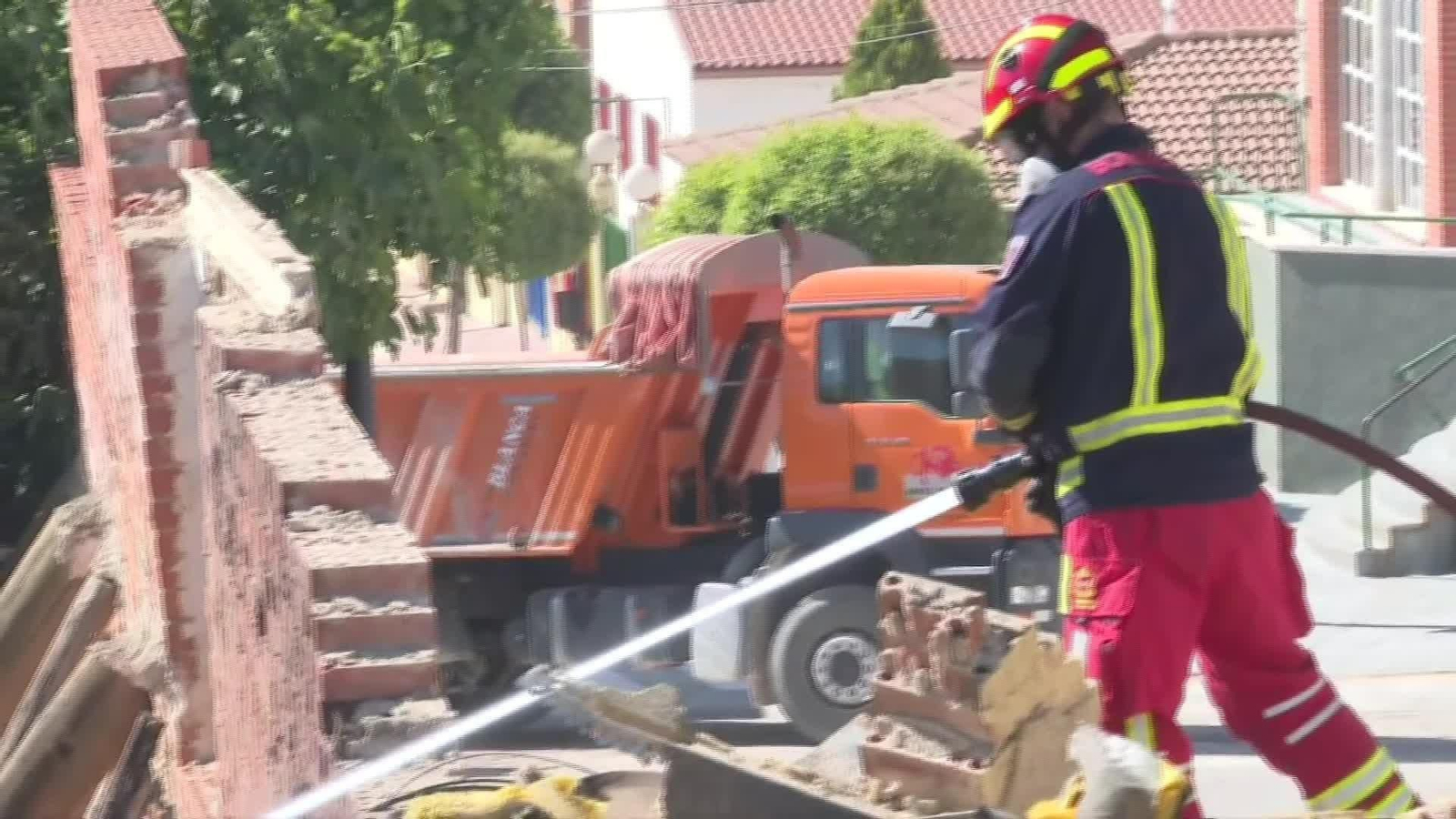 X042-MADRID SEGUIMIENTO INCENDIO MORATA TAJUÑA