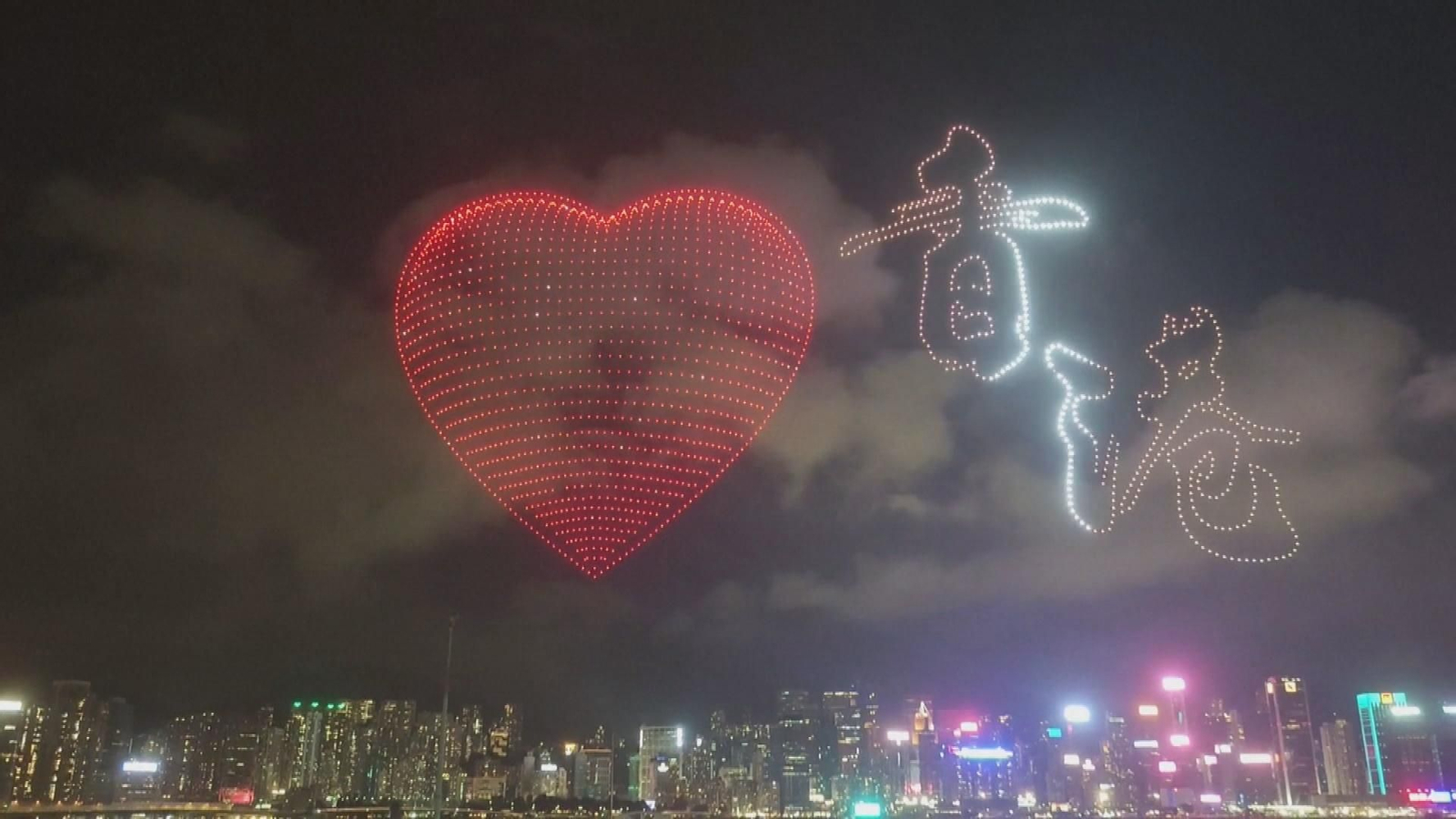 hong kong drones
