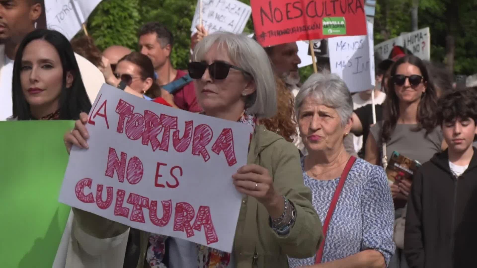 va protesta antitaurina