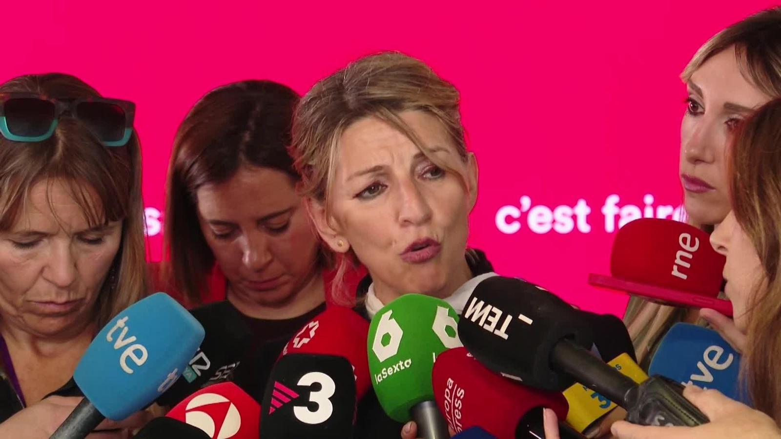 va yolanda diaz sobre ester muñoz