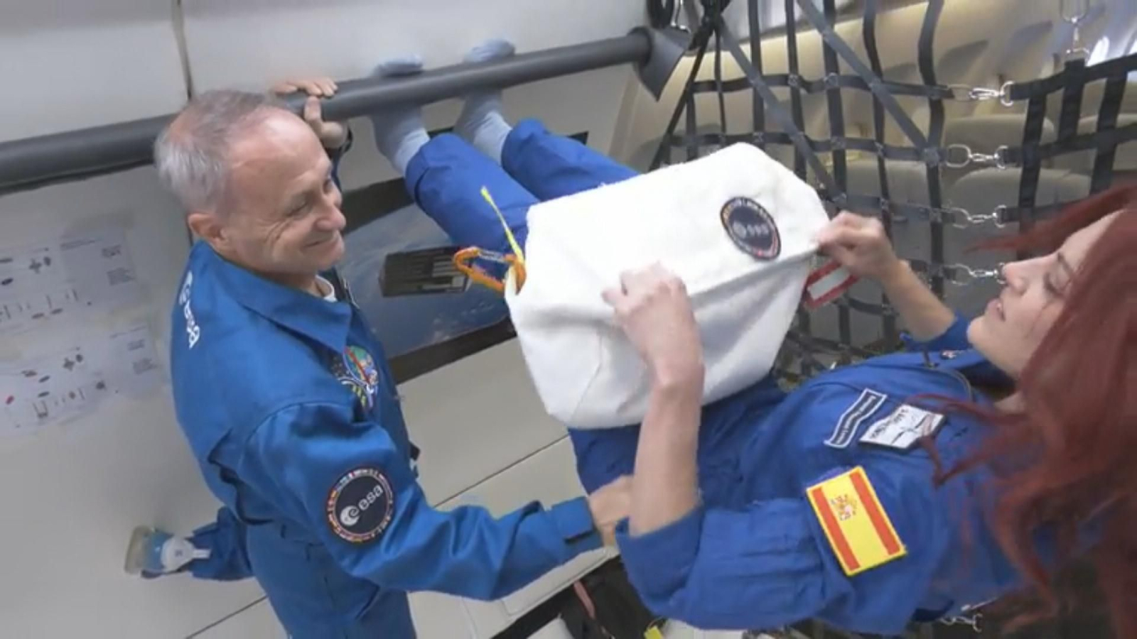 La astronauta española Sara García, lista para volar al espacio