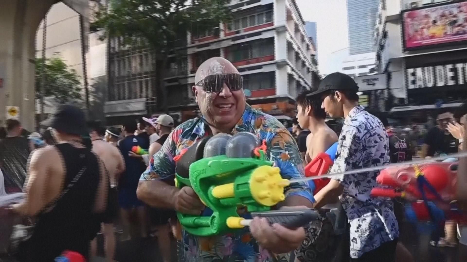 Pistolas de agua en Tailandia