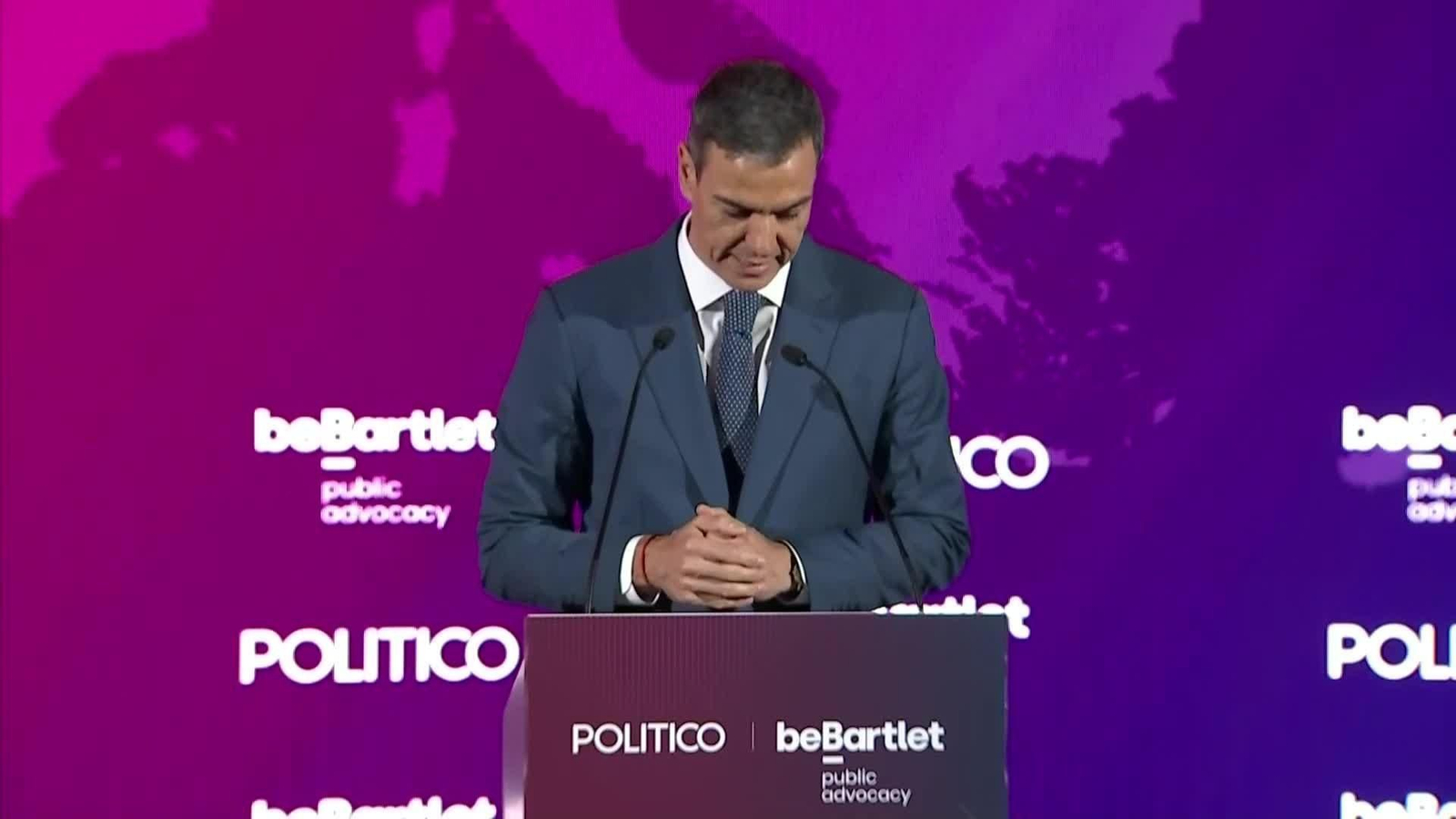 V065-BARCELONA PEDRO SANCHEZ CLAUSURA EUROPEAN PULSE FORUM