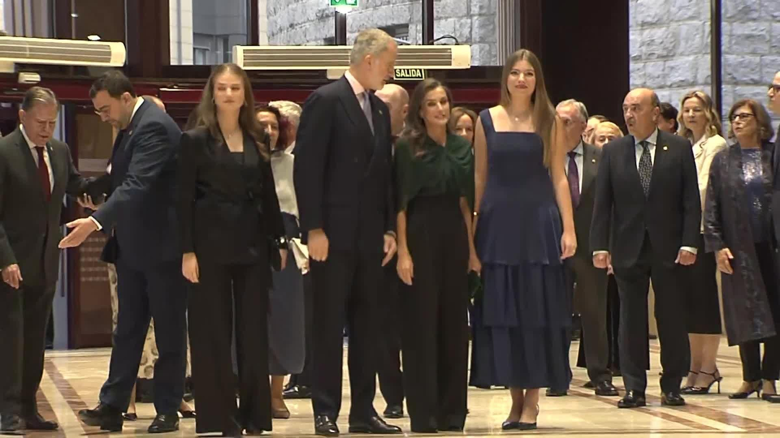 va llegadas reyes concierto princesa asturias