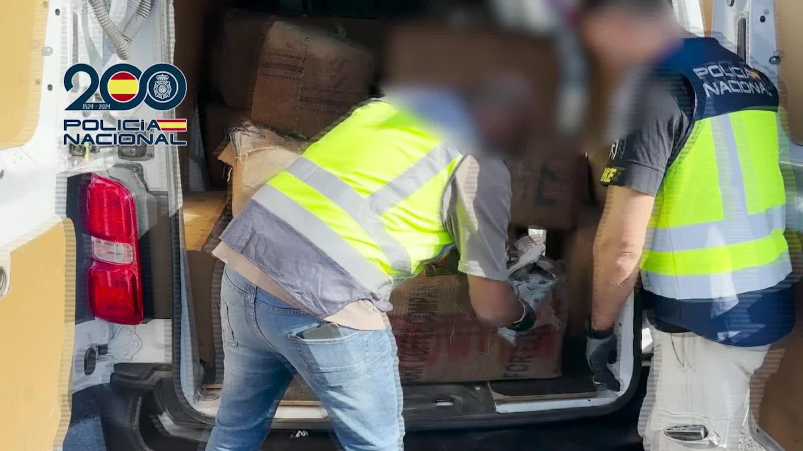 L038-MADRID OP DETENIDO TRANSPORTE HACHIS