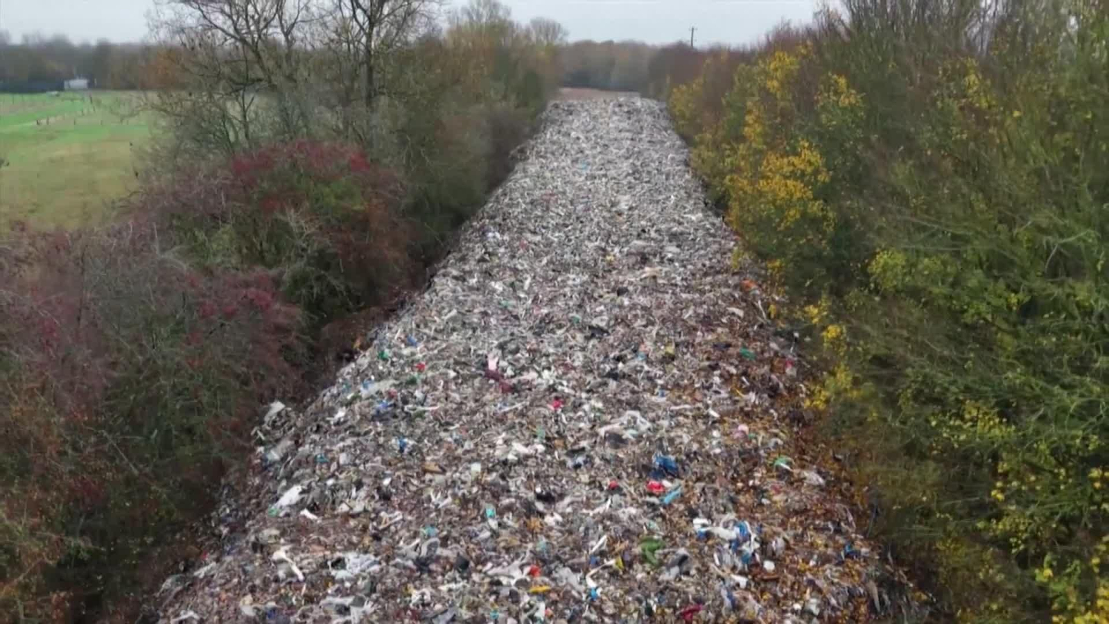 va montaña basura uk