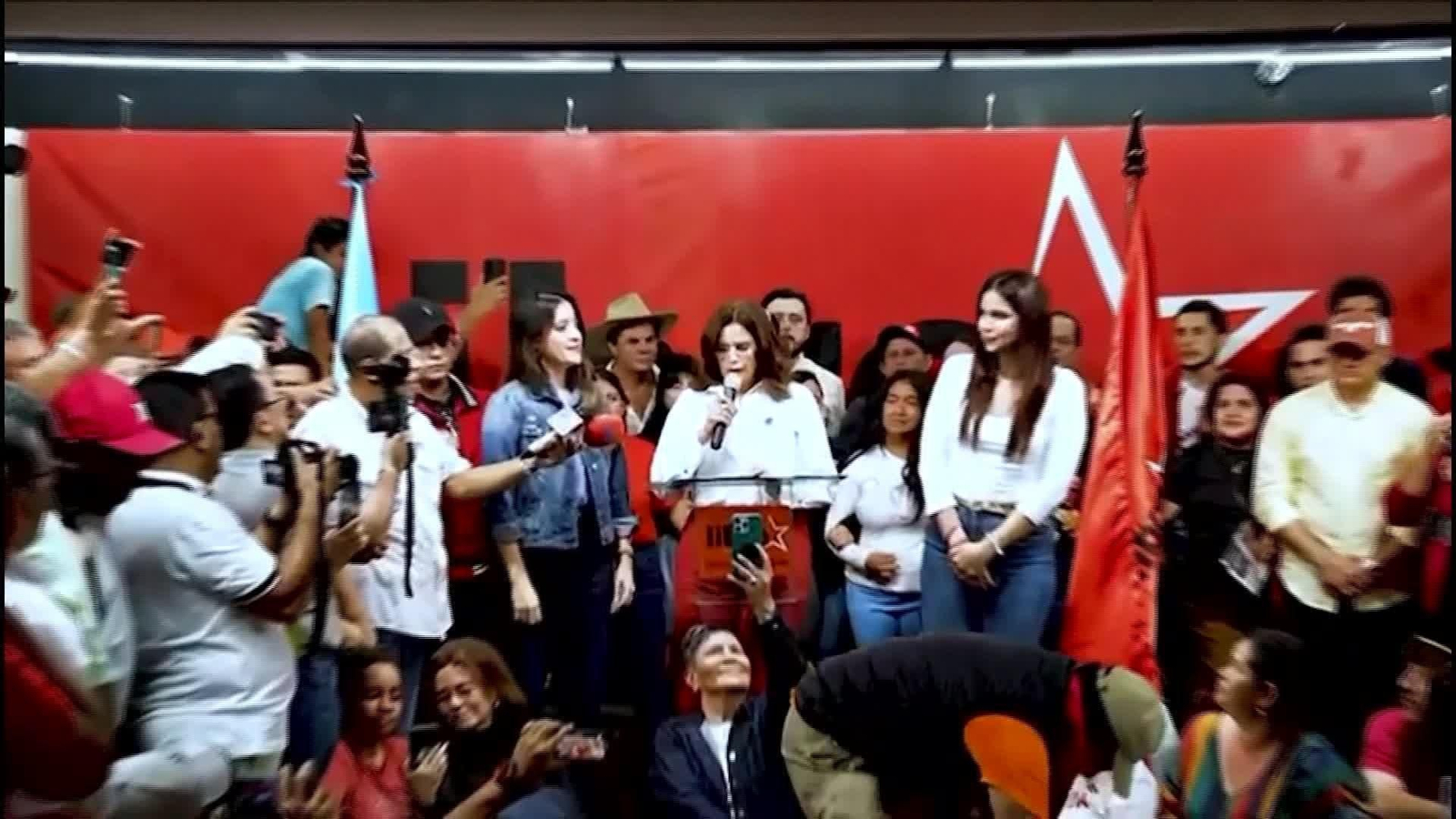 L004-HONDURAS CANDIDATA NO RECONOCE RESULTADOS