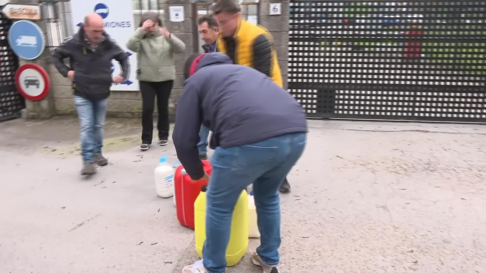 L020-CANTABRIA PROTESTA SECTOR LACTEO MERUELO