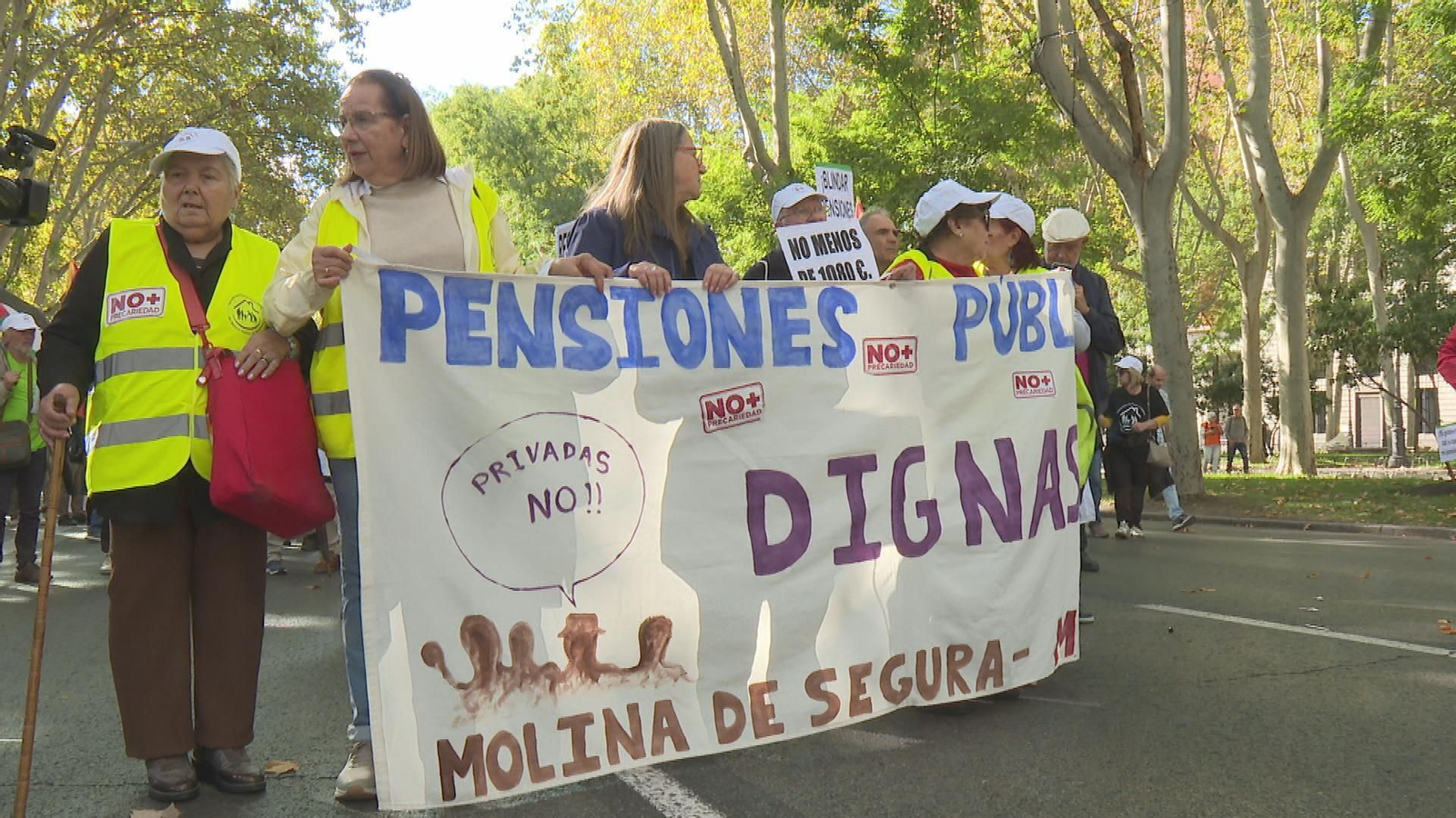 Manifestación en defensa de las pensiones Manifestación en defensa de las pensiones