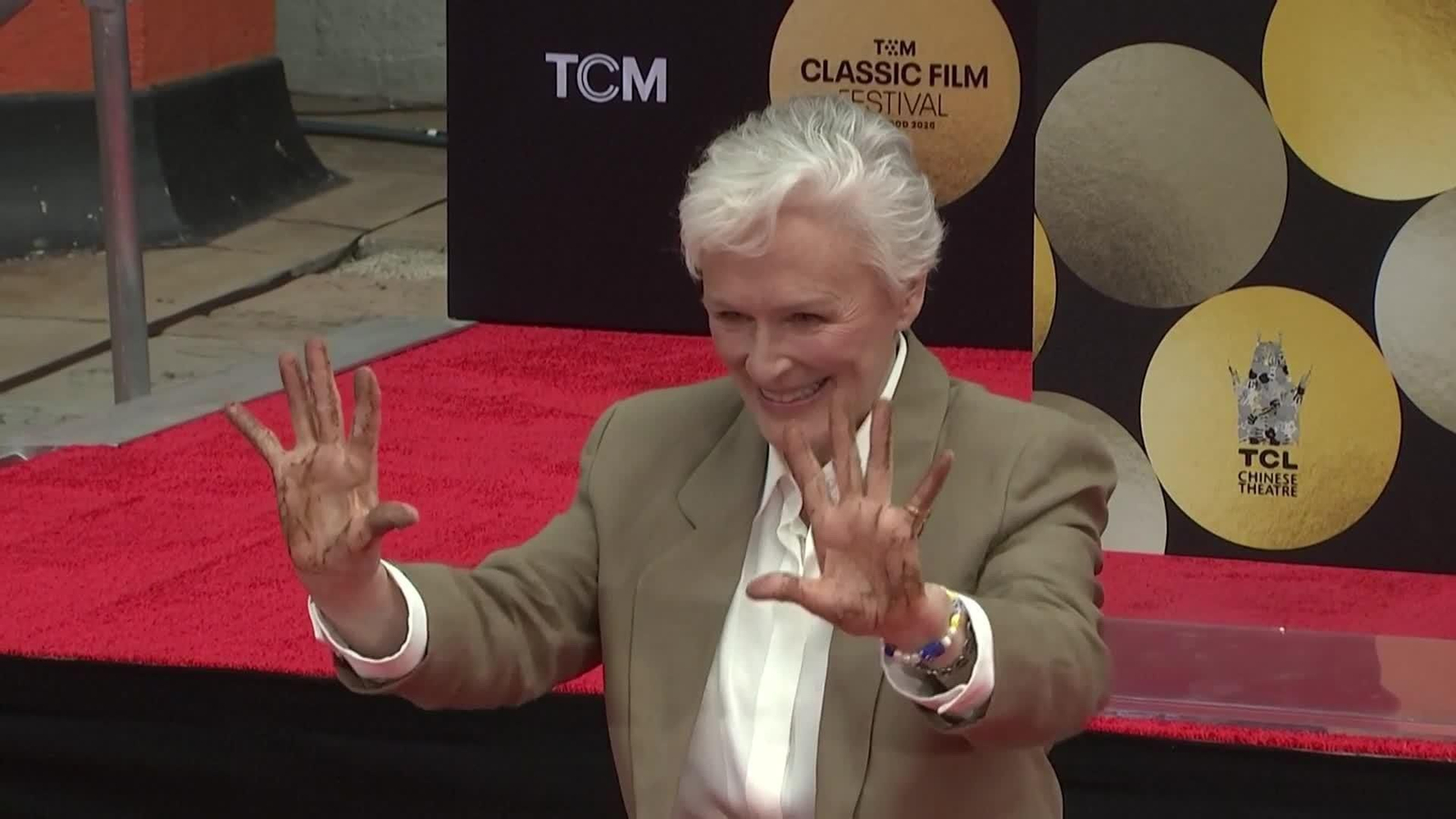 va glenn close huelas